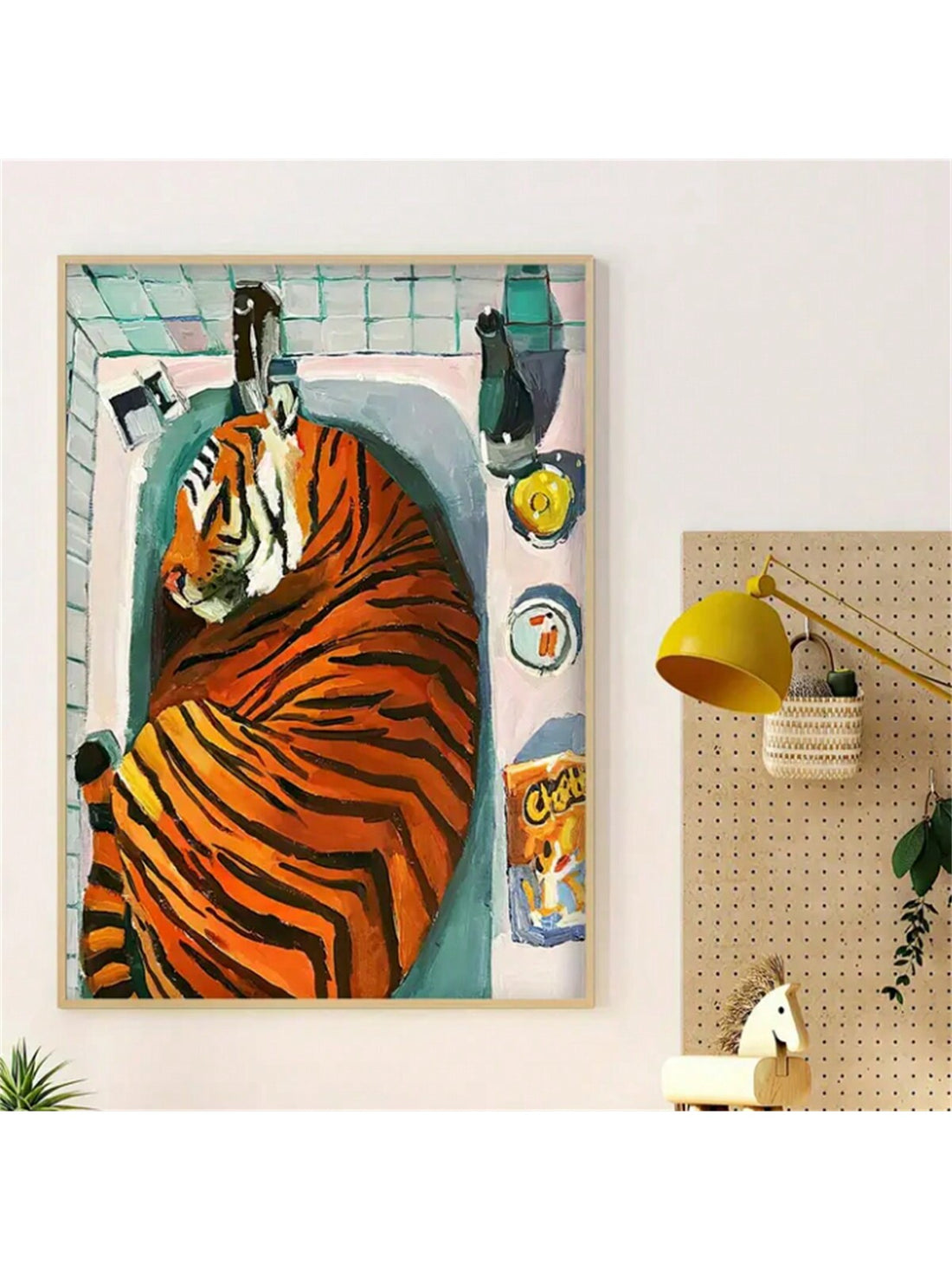 Elevate your home decor with our Vintage Sleeping Tiger Canvas Art. This stunning piece is perfect for any room, adding a touch of vintage charm and sophistication. Crafted with high-quality materials, it guarantees long-lasting beauty. Bring the perfect balance of elegance, class, and natural beauty to your living space.