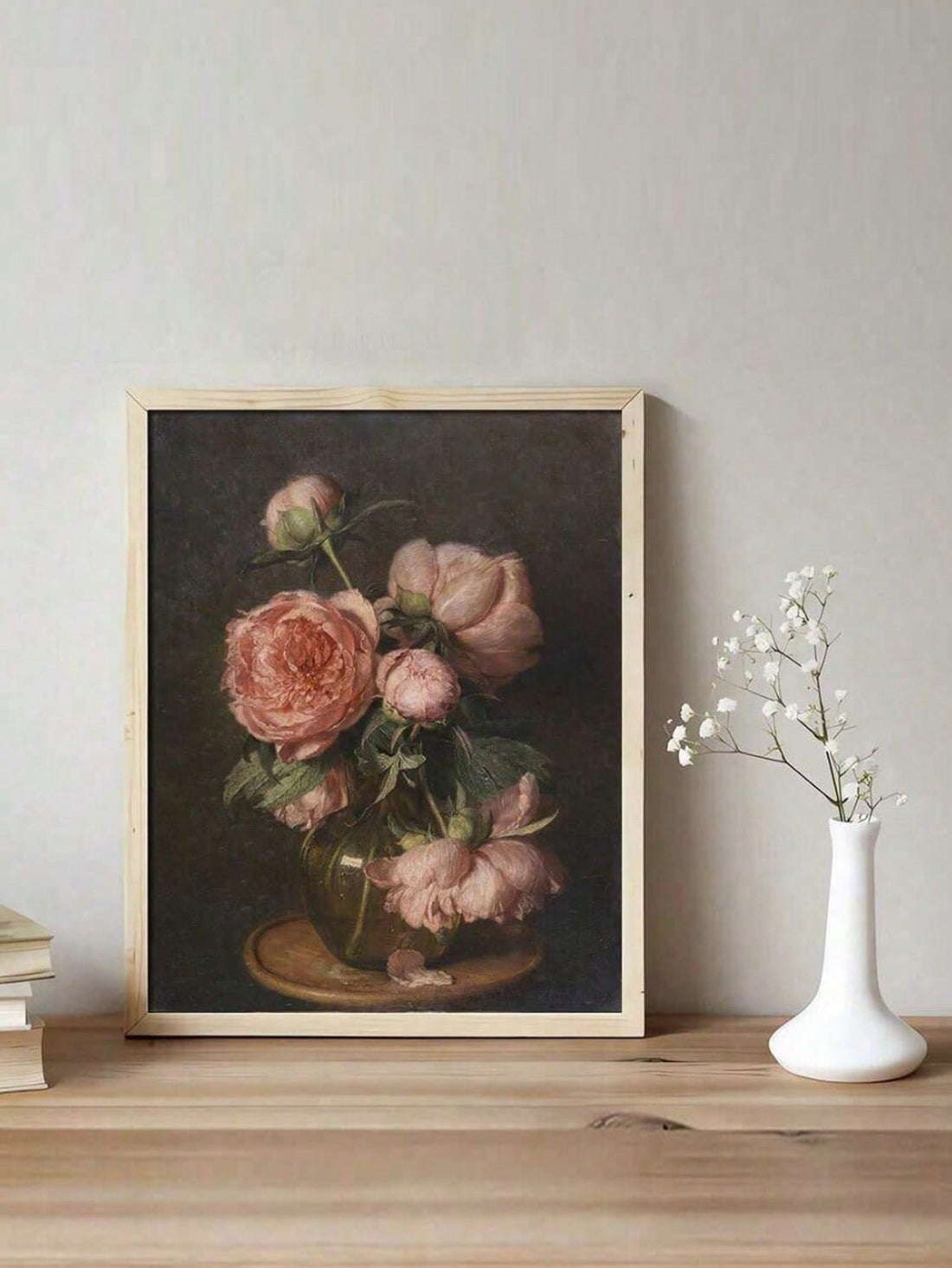 Elevate your space with the Vintage Peonies Canvas Wall Art, featuring a timeless floral design that adds refinement to any room. Crafted with fine detail, this elegant print complements both home and office environments, enhancing ambiance with a classic touch. Durable canvas ensures long-lasting beauty, making it an ideal choice for those seeking sophisticated décor that seamlessly blends vintage charm with modern style.