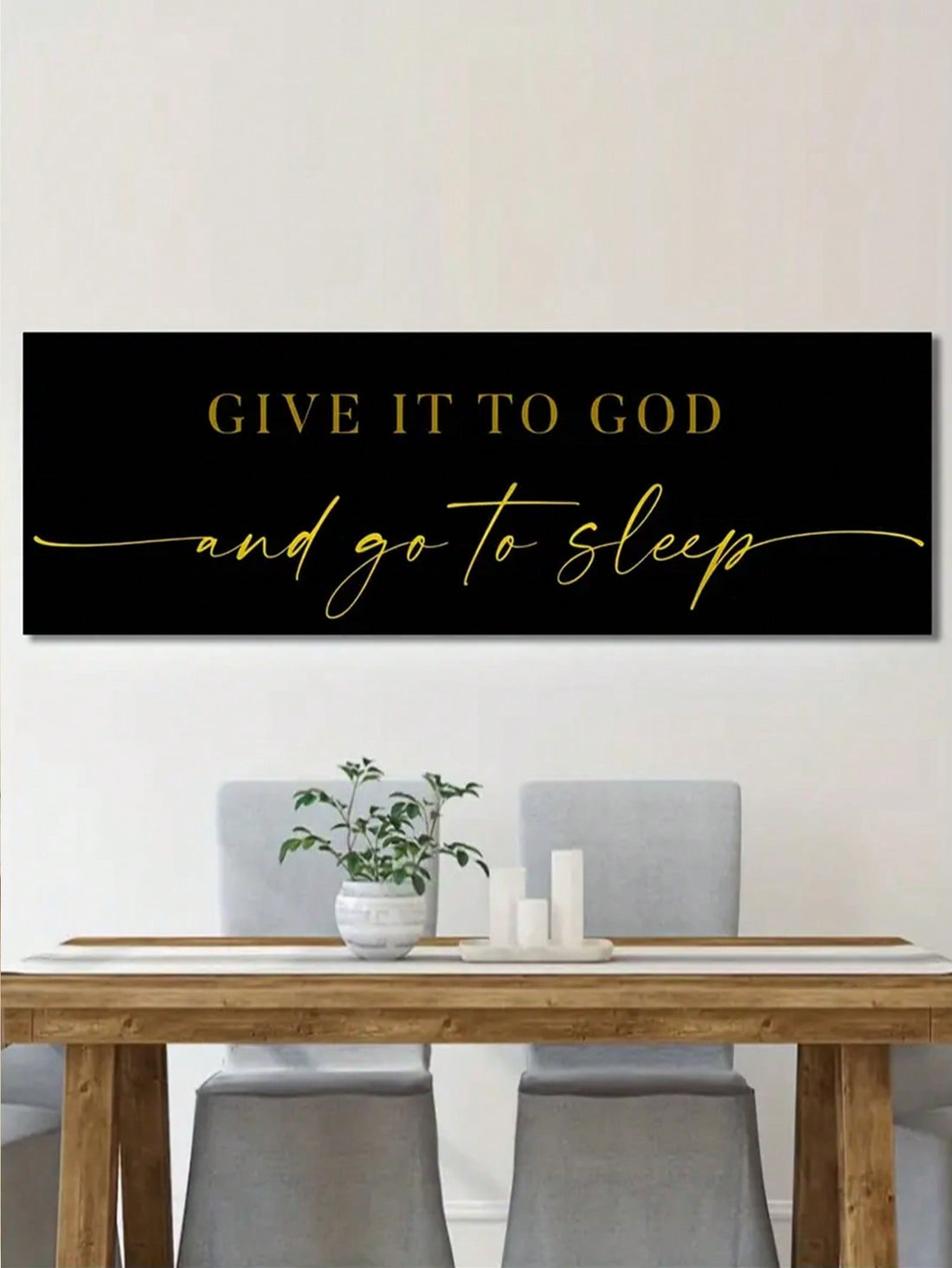 Add a touch of elegance to your home decor with the GoldenThreaded Hand of God Canvas Print. This frameless canvas print features a stunning hand of God design, making it a perfect holiday gift for your loved ones. Elevate your space with this high-quality print that adds a sense of sophistication and style to any room.