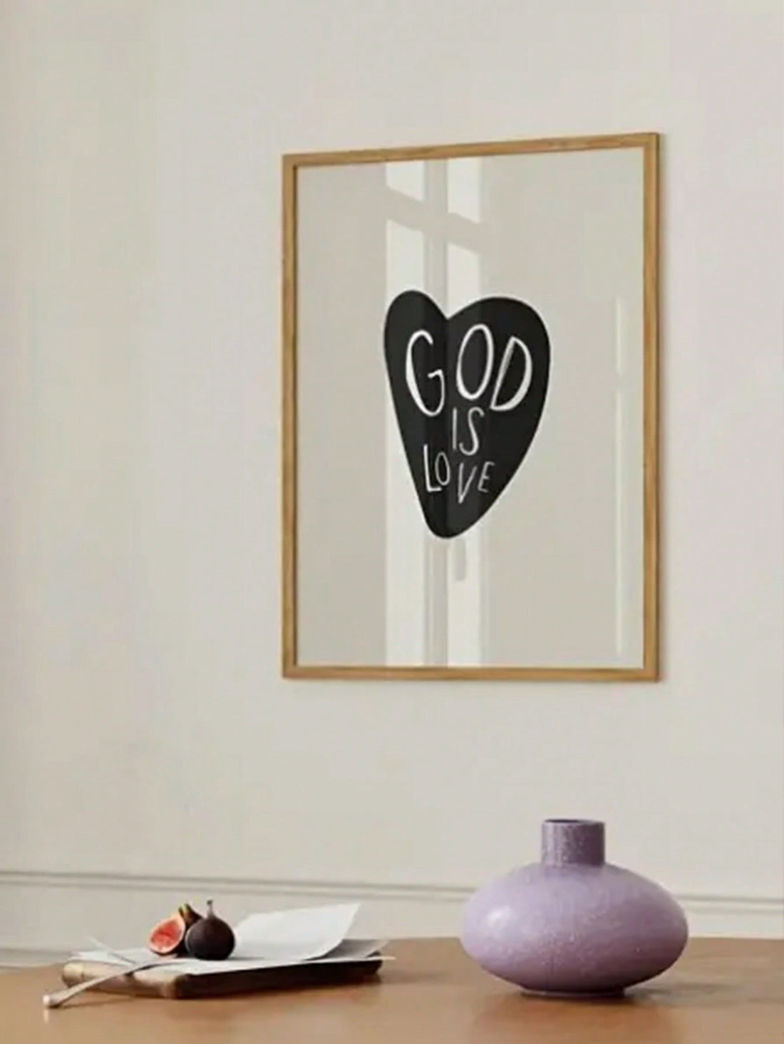 Elevate the atmosphere of any living room or bedroom with our God's Love Heart-Shaped Canvas Poster. This inspirational wall art is a beautiful reminder of the power of love, perfect for those seeking encouragement and inspiration. Crafted with top-quality materials, this poster is designed to last and bring joy for years to come.