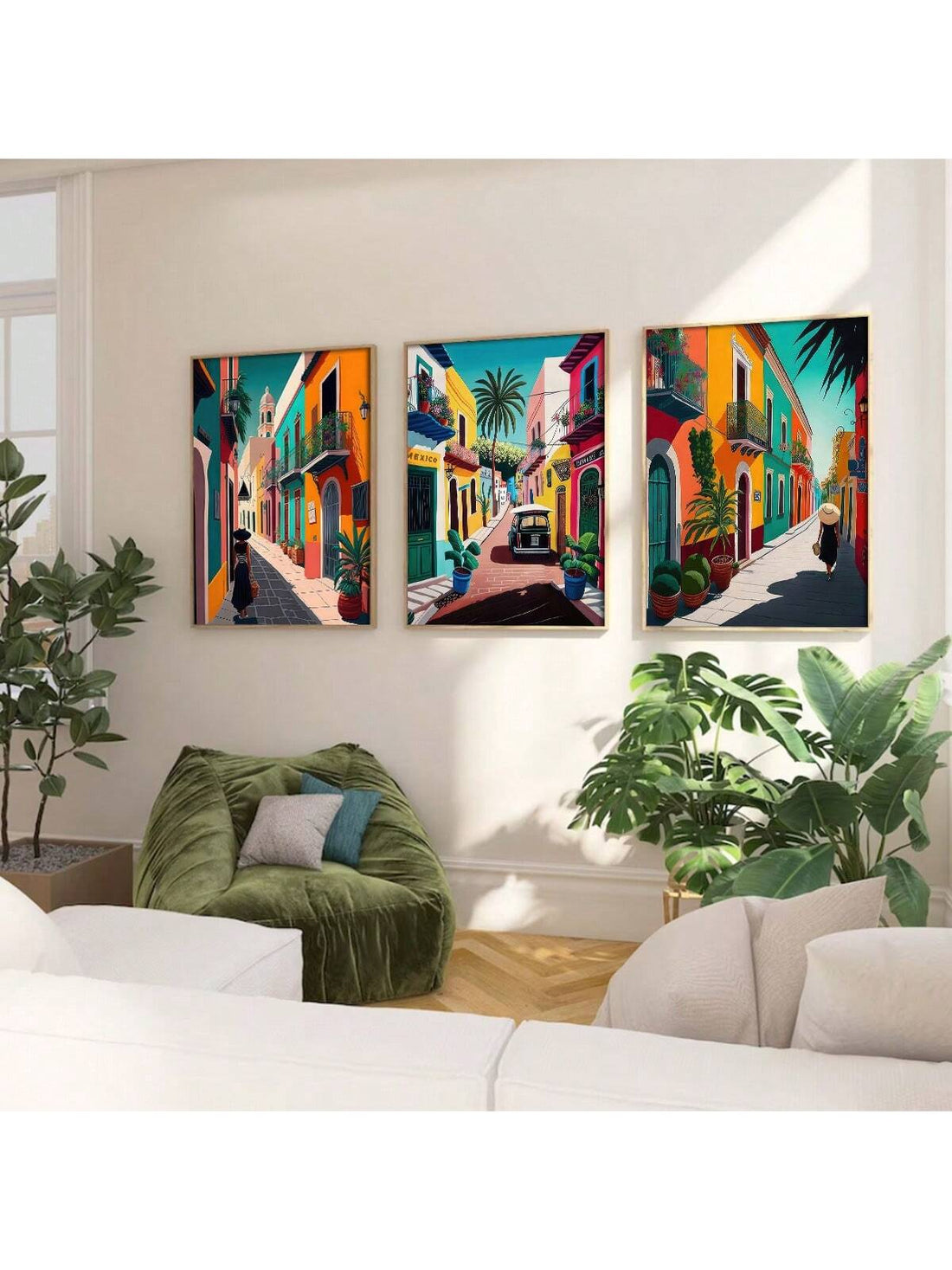 Elevate your living space with this charming 3-piece modern Nordic canvas set featuring a graceful cat and vibrant sunflowers. Designed to blend minimalist aesthetics with natural warmth, this artwork adds a sophisticated yet inviting touch to any room. Perfect for those seeking stylish home decor that balances contemporary design with subtle, nature-inspired elements.