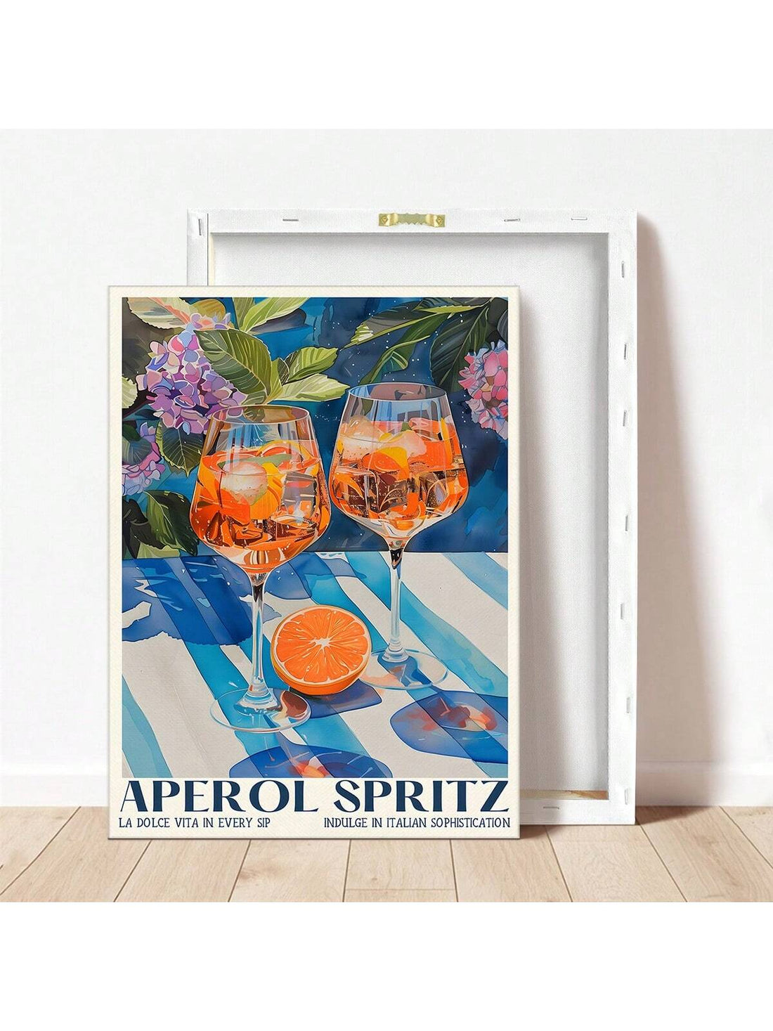 Add a touch of trendy vintage charm to your kitchen with our Retro Italian Aperol Spritz Kitchen Poster. Perfect for summer vibes, this high-quality wall art will transport you to Italy with every glance. Add some style to your decor and elevate your space with this must-have piece.