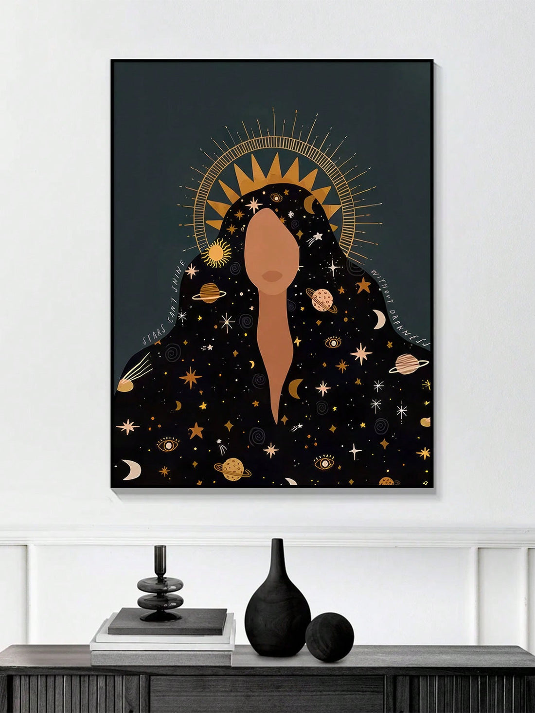 Transform your walls into a celestial canvas with our Mystical Astrology Canvas Poster. Expertly crafted with intricate designs, this poster is sure to illuminate any space and add a touch of magic to your home. Discover the captivating world of astrology and bring it to life with this unique piece of art.