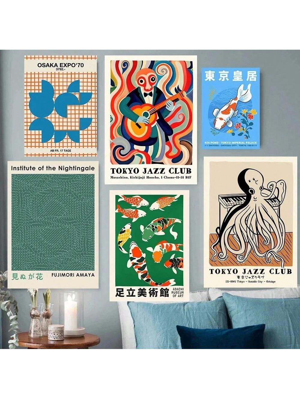 Elevate your living space with this elegant Japanese Koi Fish and Crane Bird canvas art, designed in a minimalist Nordic style. Featuring serene imagery that symbolizes longevity and good fortune, this artwork adds a sophisticated cultural touch to your home decor. Crafted with attention to detail, it seamlessly blends artistry and tranquility, making it a refined centerpiece for any room.