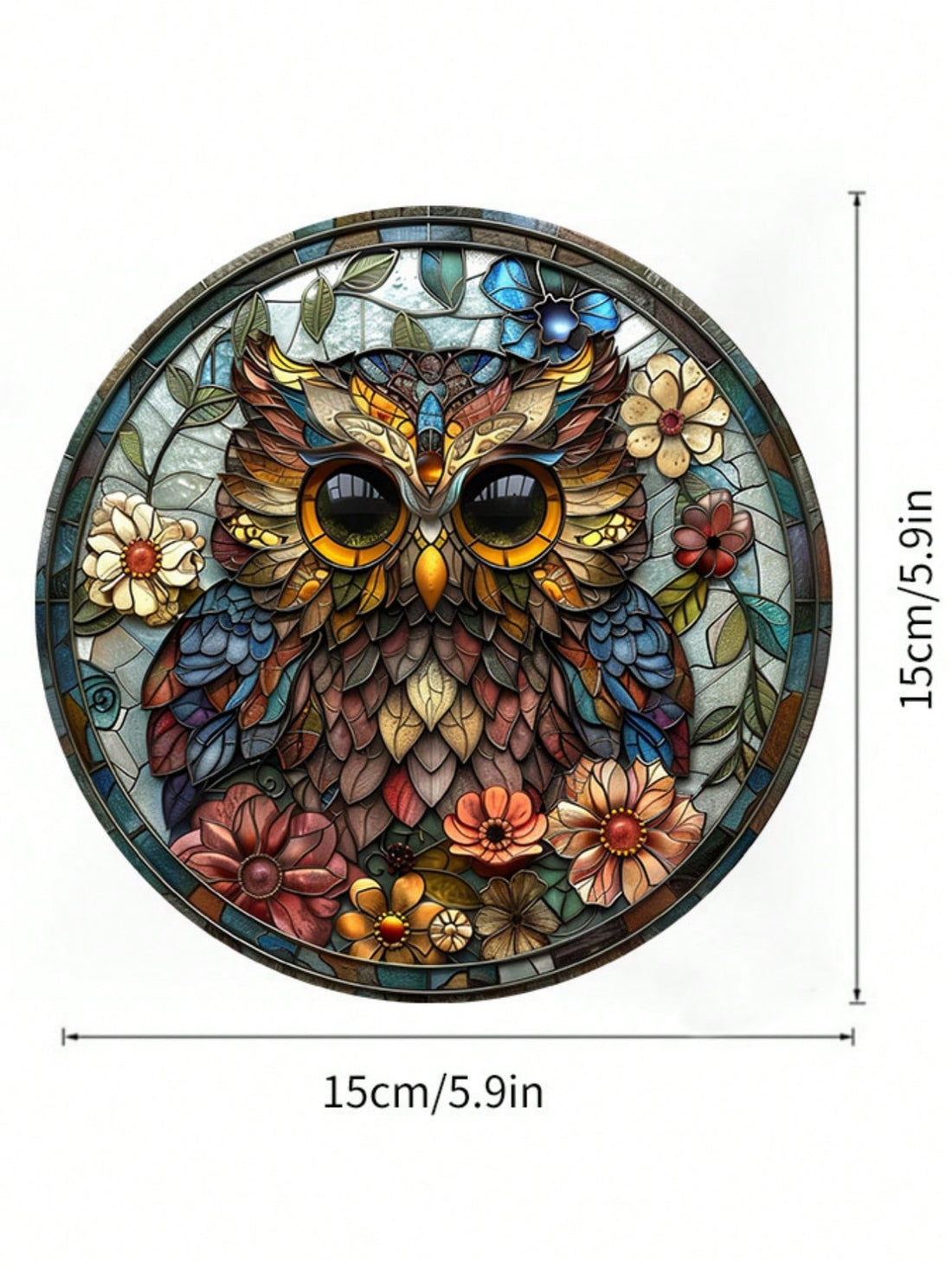 Expertly crafted with high quality acrylic, this Whimsical Owl Hanging Sign is the perfect addition to any occasion. Its charming design and durable material make it a versatile piece that can be used for both indoor and outdoor events. Add a touch of whimsy and elegance to your décor with this must-have item.