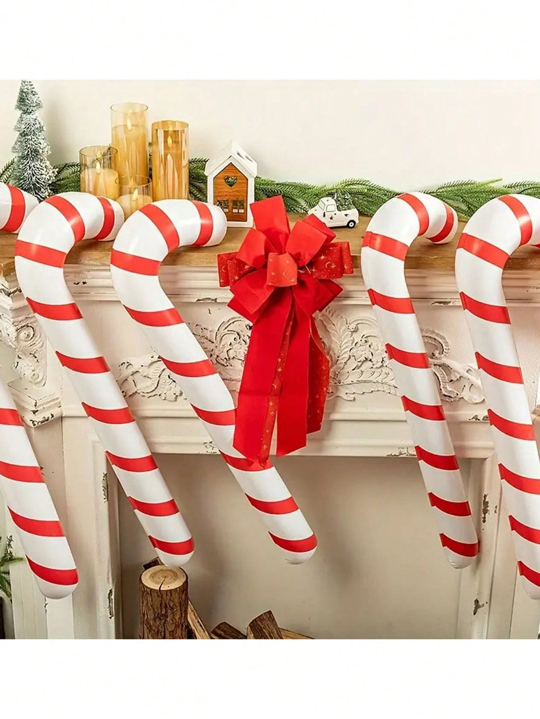 Add a festive touch to your Christmas parties with our 2024 Model 90cm Giant Inflatable Candy Cane! Whether used indoors or outdoors, its impressive size and design will bring joy to any holiday celebration. Durable and easy to set up, it's the perfect way to spread holiday cheer.