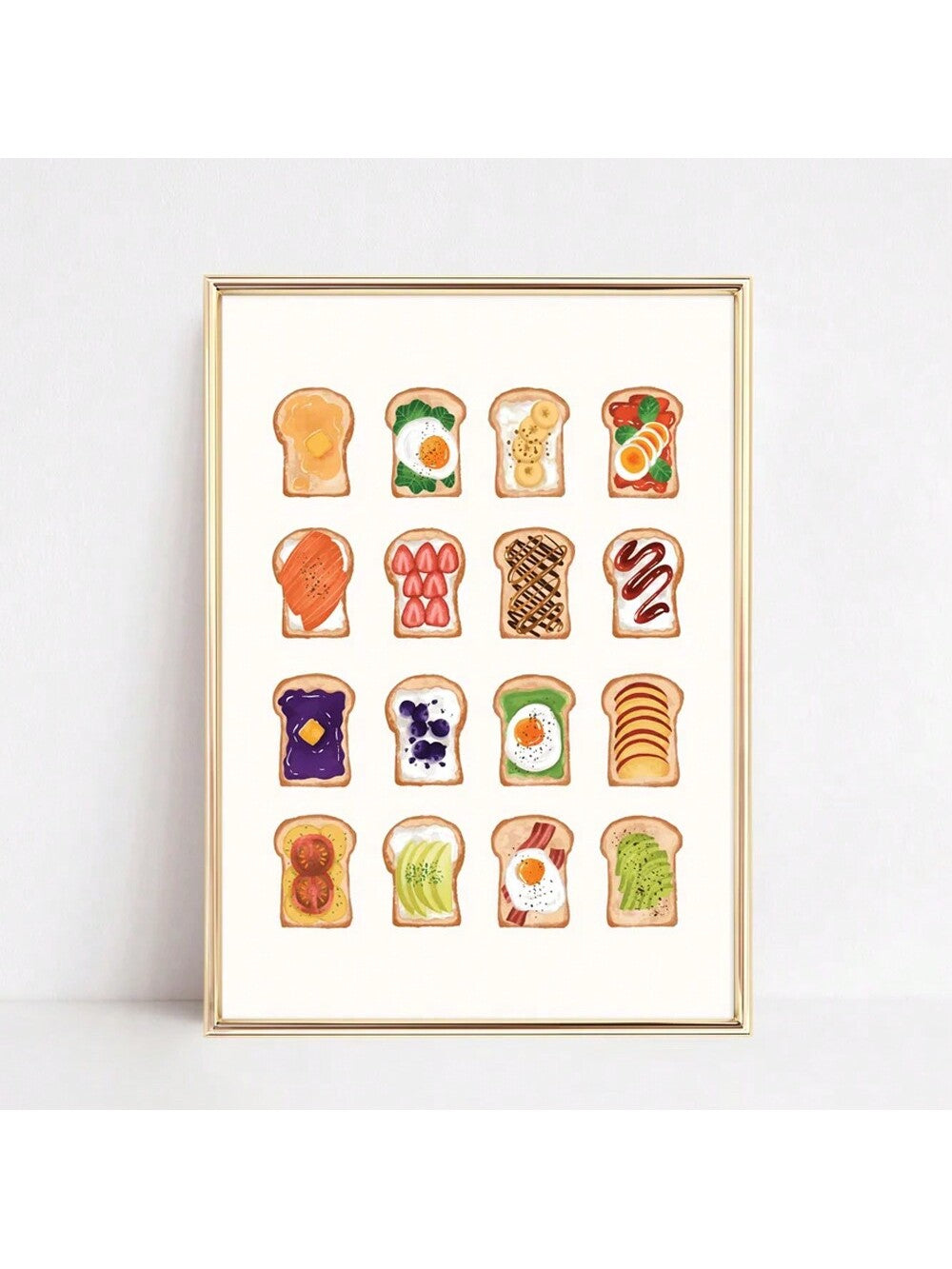 Elevate your kitchen ambiance with this Minimalist Avocado Toast Wall Art Print. Designed for food enthusiasts, it combines clean lines and subtle colors to complement modern decor. This stylish piece adds a touch of culinary charm while maintaining a sleek, understated aesthetic, perfect for creating an inviting and contemporary kitchen space.
