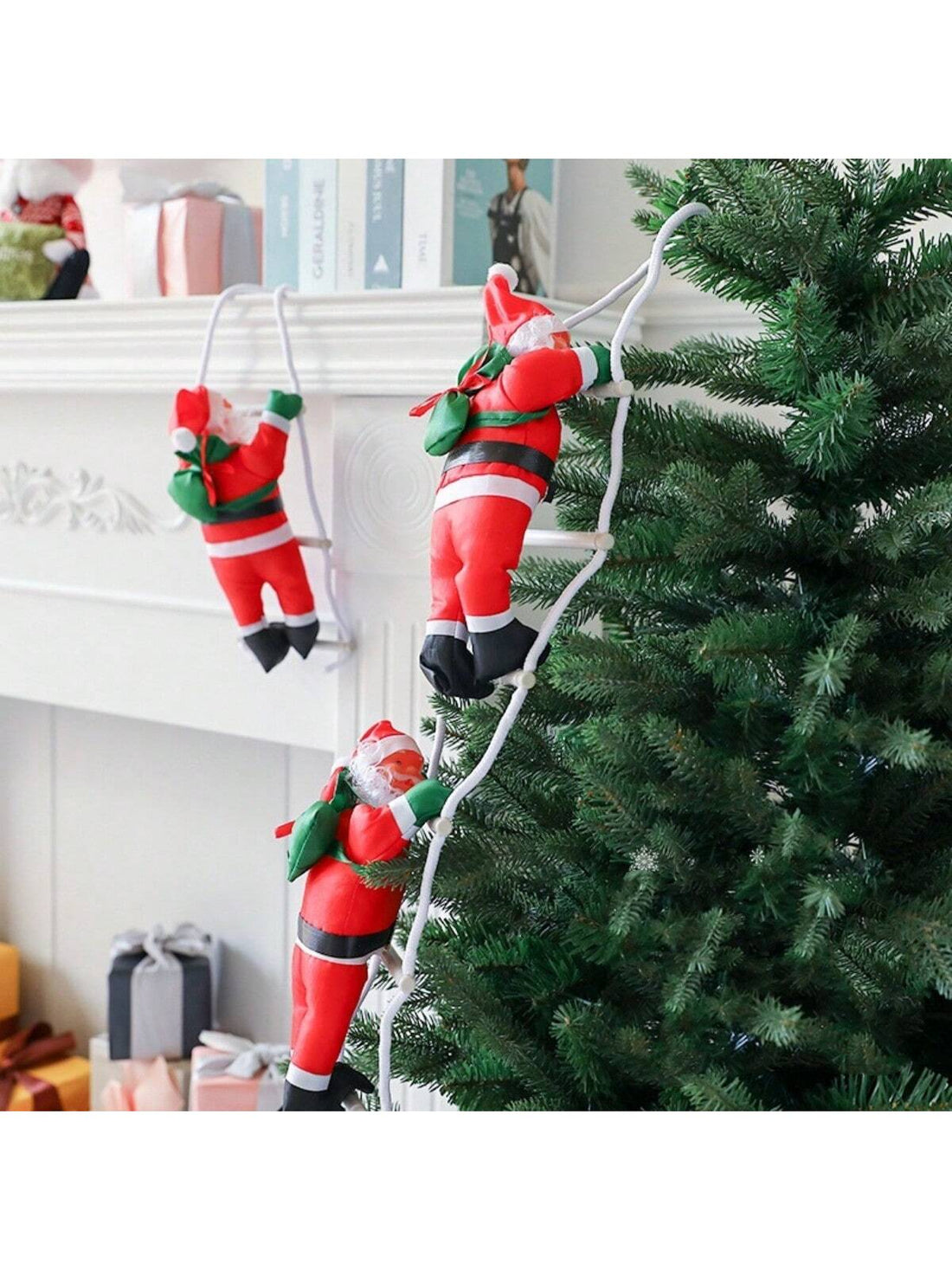 Elevate your holiday decor with our Santa Claus Stuffed Doll Trio. Perfect for adding a touch of cheer to any room, these festive decorations are also great as family gifts. Each doll is expertly crafted and guaranteed to bring joy to all who see them.