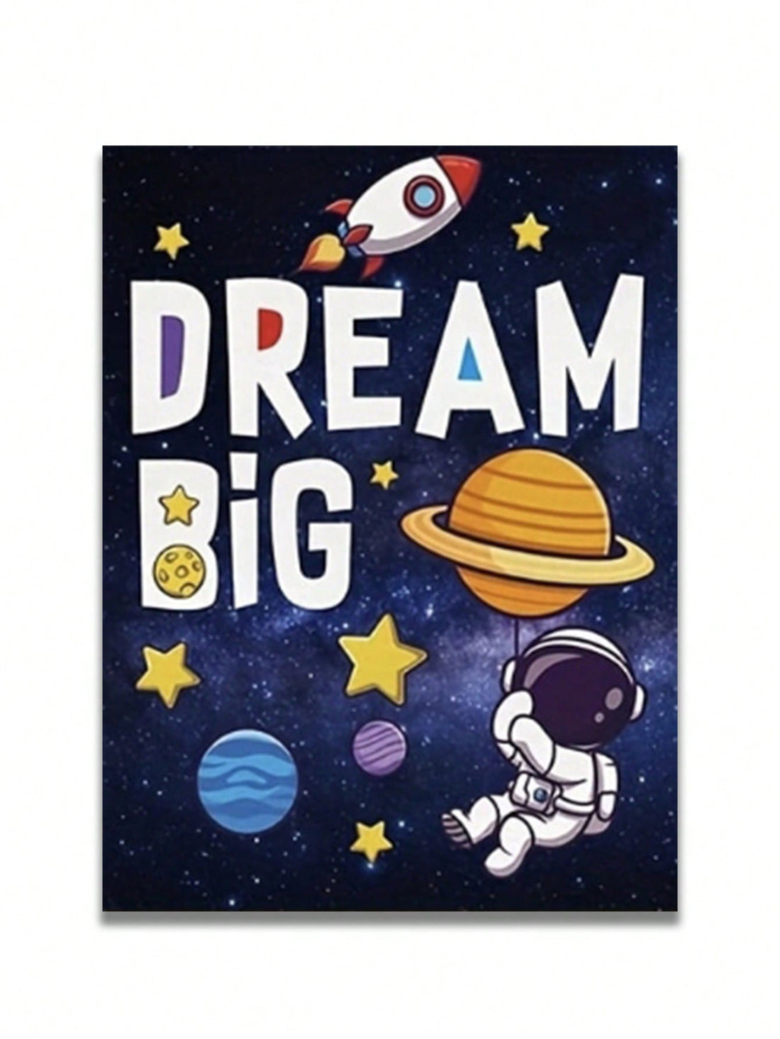 Add an inspiring touch to your home decor with our Galaxy Dreams: Inspirational Astronaut Canvas Art Set. Featuring stunning cosmic designs and motivational quotes, this set will add a unique and artistic touch to any room. Made with high-quality canvas, these pieces are a must-have for any space lover.