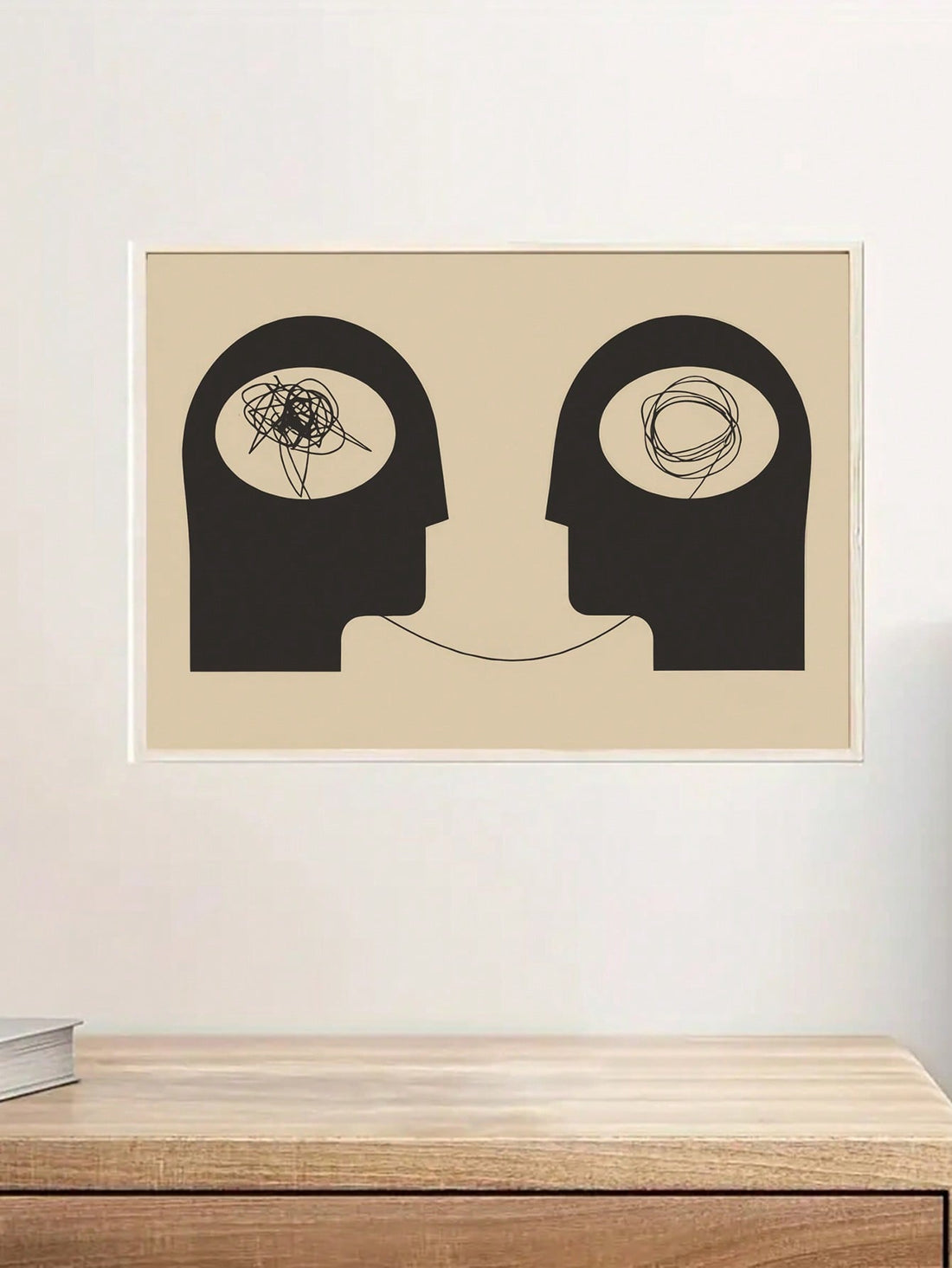 This canvas art features an empowering mindset message: talking helps mental health. Display this inspirational wall decor in your office or classroom to promote a supportive and positive environment. Scientifically proven, talking about mental health can lead to improved well-being and productivity.