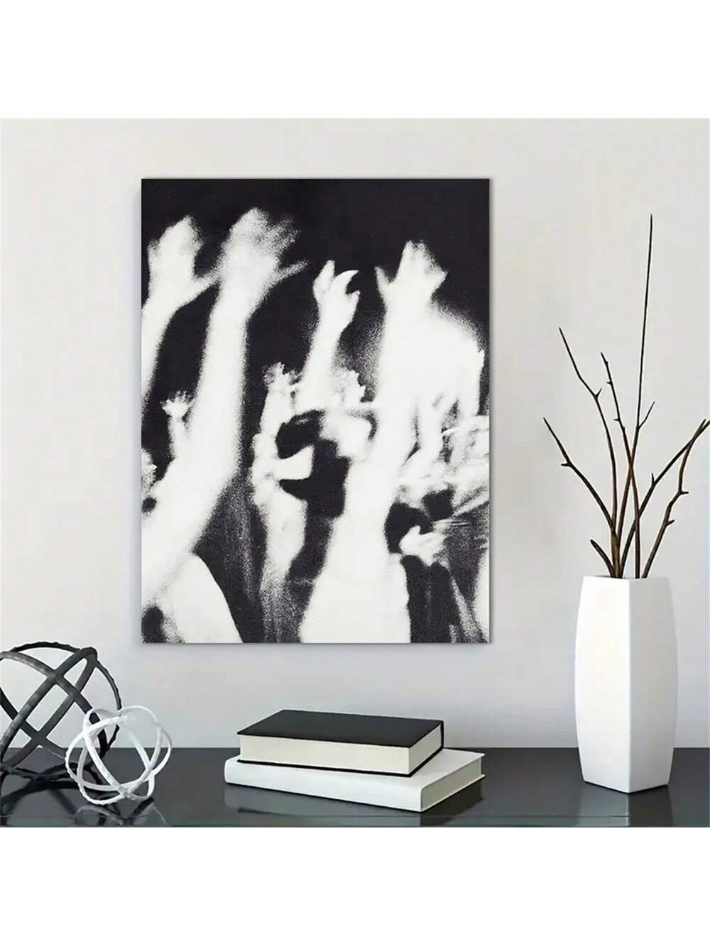 Elevate your space with this Vintage Black and White Abstract Canvas Poster. Its timeless monochrome design adds a sophisticated artistic touch, perfect for enhancing the ambiance of your home, office, or dorm. Crafted to complement diverse decor styles, this canvas art serves as a refined focal point that inspires creativity and conversation. Durable and easy to hang, it offers a seamless blend of vintage charm and modern minimalism for any environment.