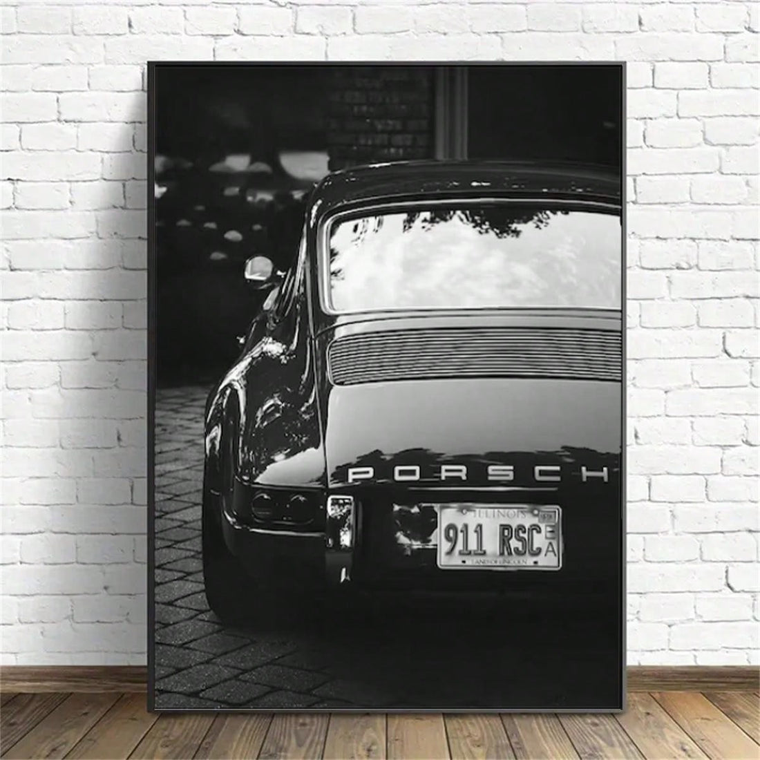 Elevate your space with this sleek Porsche GT3 wall art print. With its bold design and luxurious feel, it adds a touch of sophistication to any room. This unframed poster is perfect for car enthusiasts and those looking to add a touch of class to their home decor.