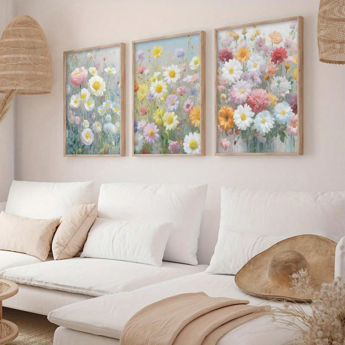 Transform your space with our Beautiful Flower Bouquet Canvas Wall Art Set. Made with high-quality materials, this beautiful decor adds a touch of elegance to any room. Perfect for your living room, office, or bedroom, this canvas set will bring joy and tranquility to your daily life.