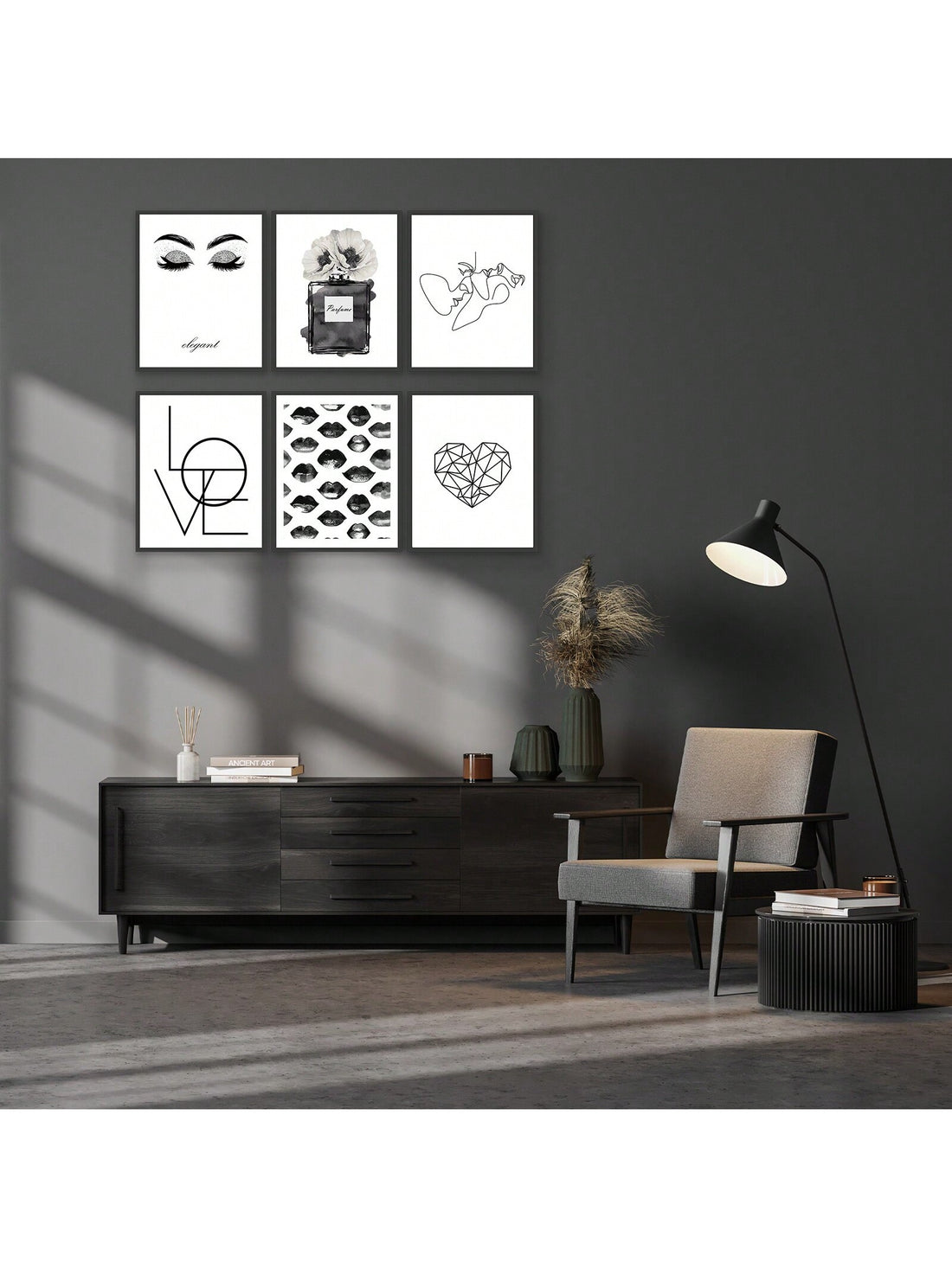 Enhance your modern home decor with our Minimalist Chic 6-piece black and white line art poster set. These elegant posters feature clean lines and simple designs, creating a sophisticated and stylish look. Perfect for adding a touch of minimalist charm to any room.