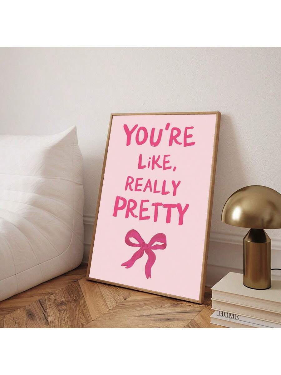 Elevate your home décor with our Trendy Pastel Bow Art Print. This cute coquette aesthetic canvas adds a stylish touch to any room. With soft pastel colors and a charming bow design, this print is sure to enhance your space and bring a trendy vibe. Perfect for those seeking a chic and fashionable home décor option.