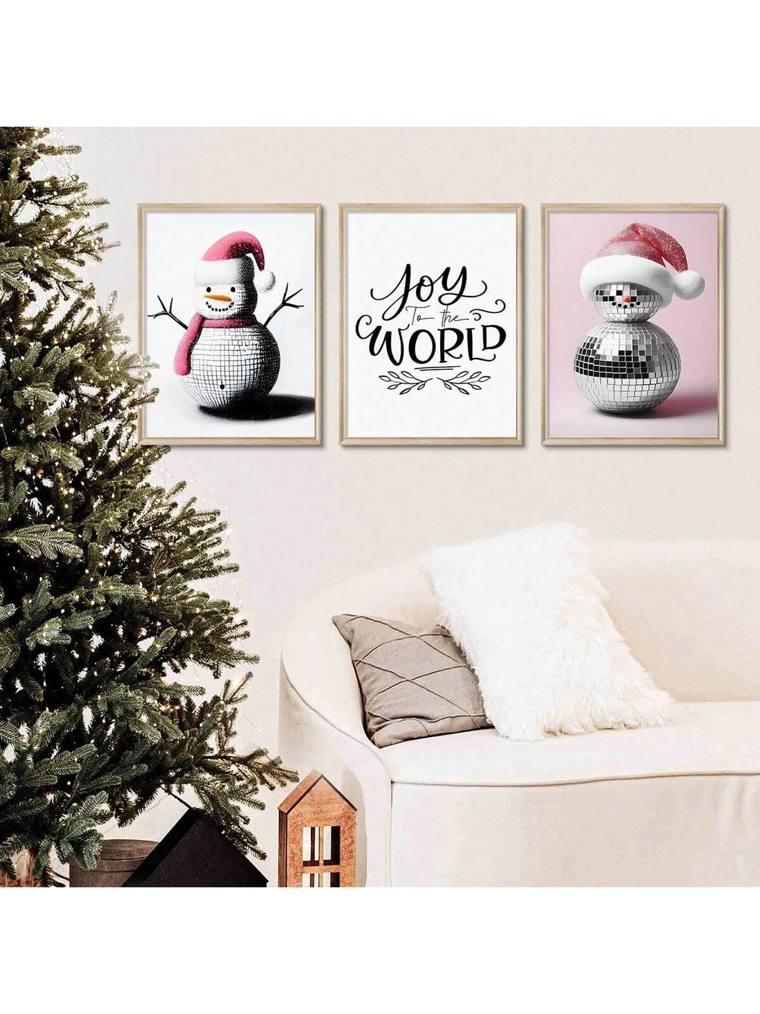 Transform your space into a festive disco wonderland with our Pastel Christmas Pink Poster Set. The perfect addition to your holiday decor, these posters feature unique designs and vibrant colors that will add a touch of fun to your home. Elevate your holiday spirit with this must-have set.