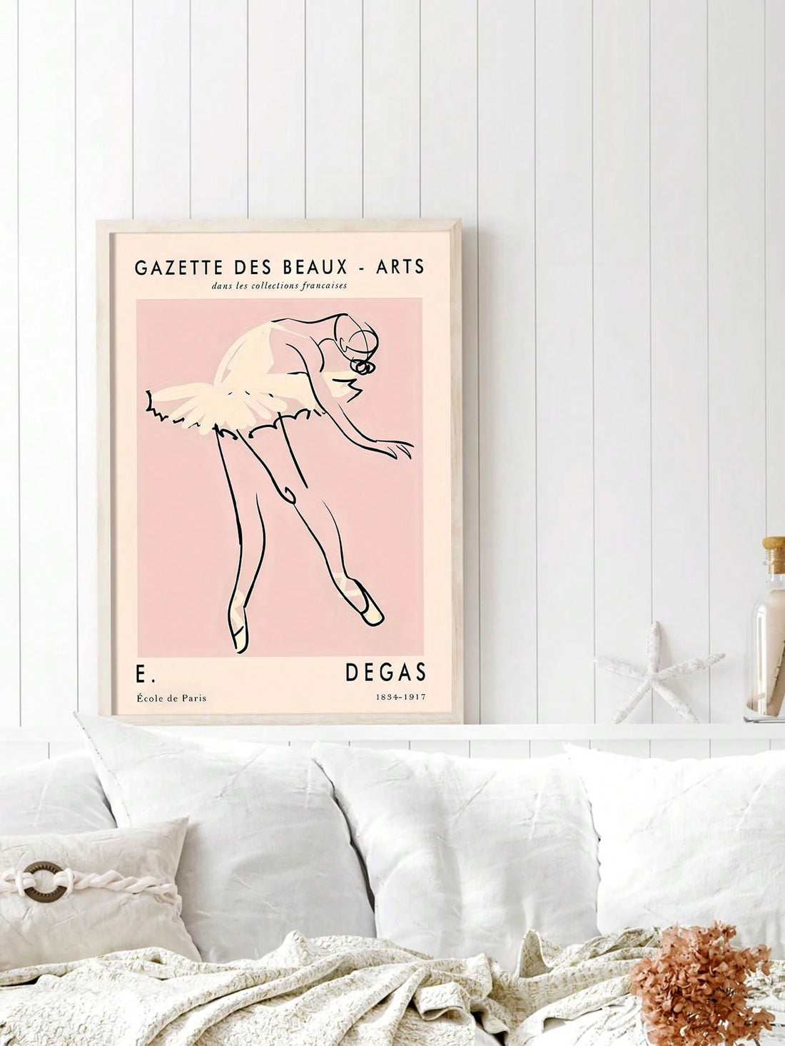 This Elegant Dance: Vintage Ballet Canvas Wall Art Print captures the elegance and grace of ballet in a vintage style. Made with high-quality canvas, this print is a perfect addition to any home or studio. Its timeless design and expert craftsmanship make it a must-have for ballet lovers.