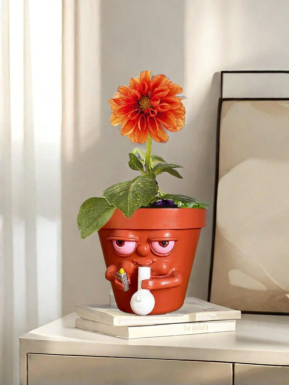 These Whimsical Resin Flower Pots are perfect for personalizing your mini planters for succulents and small indoor plants. Made with high-quality resin, they are durable and long-lasting. With their charming design and customizable options, they add a touch of whimsy to any space.