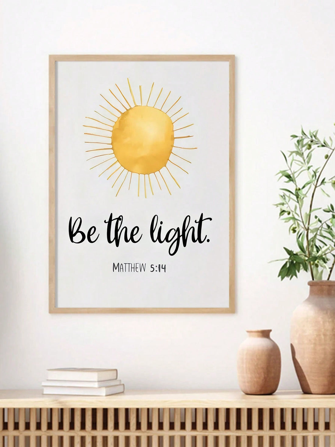 Illuminate your home with the Be The Light Christian Poster Canvas - perfect for Valentine's Day. This premium canvas poster features a powerful motivational message that will inspire and uplift you daily. The high-quality canvas material ensures lasting durability and the perfect addition to any room.