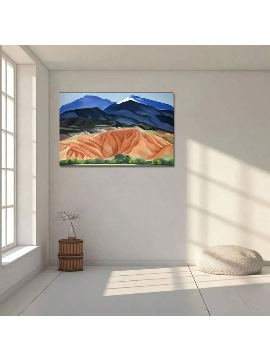 Elevate your space with the botanical beauty of Georgia O'Keeffe's Black Mountain Landscape canvas art. Featuring a striking landscape painted in her signature style, this piece adds a touch of sophistication to any room. Experience the transformative power of art with this stunning addition to your decor.