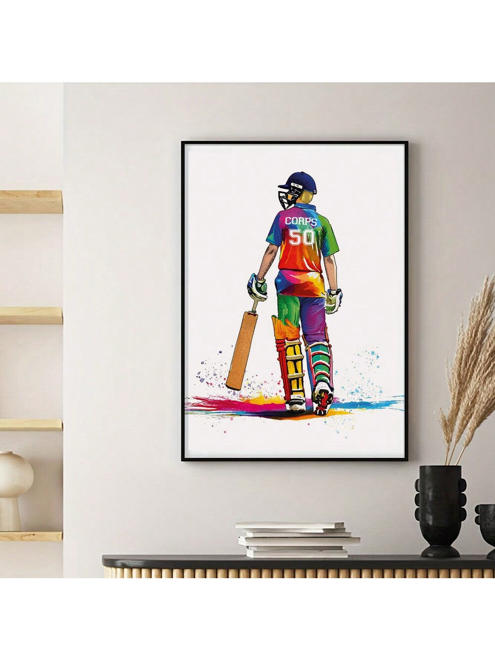 Celebrate young cricket enthusiasts with this Personalized Cricket Player Poster, an ideal gift for birthdays and graduations. Expertly designed to showcase a boy’s passion for cricket, this unique poster can be customized to feature their name and favorite cricket elements. It serves as a motivating keepsake that inspires pride and dedication to the sport, making it a memorable addition to any room or sports collection.