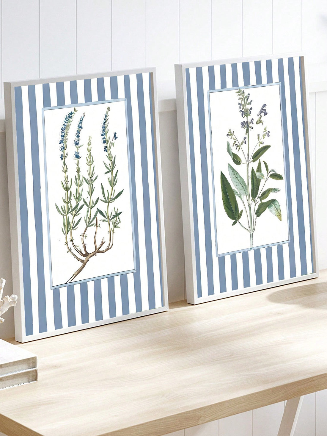 Introduce a touch of sophistication and style to your home decor with our Elegant Blue Floral Stripes canvas art. Featuring a frameless design, this piece adds a modern and seamless element to any room. The intricate blue floral stripes provide a subtle yet eye-catching touch, making it a statement piece in any living space. Elevate your interior design with this elegant and timeless canvas art.