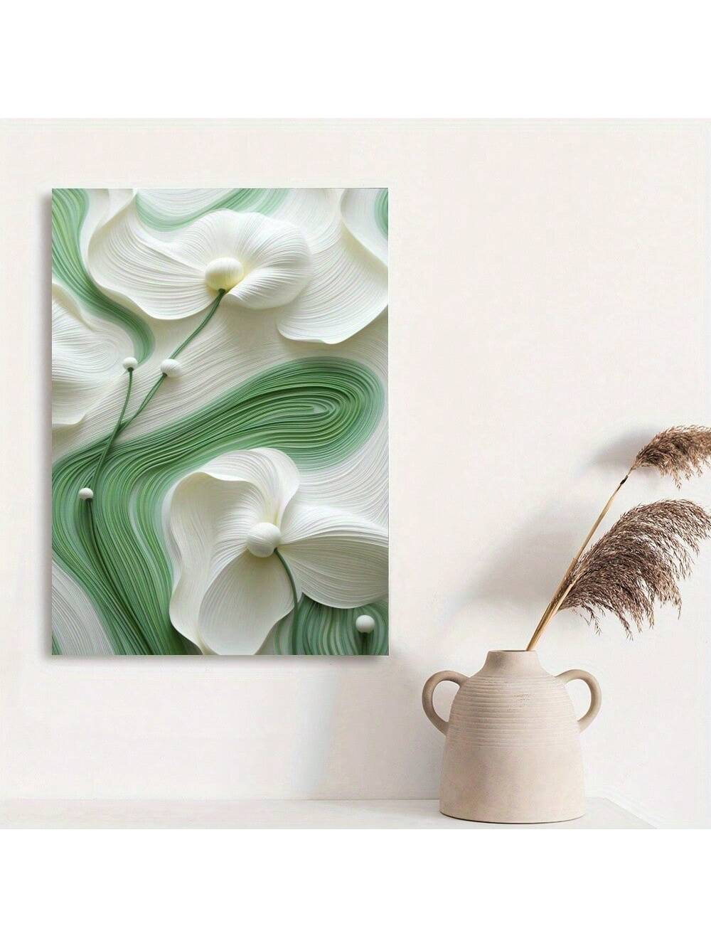 Expertly crafted and beautifully designed, this stunning floral canvas print is the perfect addition to any home decor or special occasion. With its vibrant colors and intricate details, it adds a touch of elegance and charm to any room. Bring the beauty of nature indoors with this exquisite piece of art.