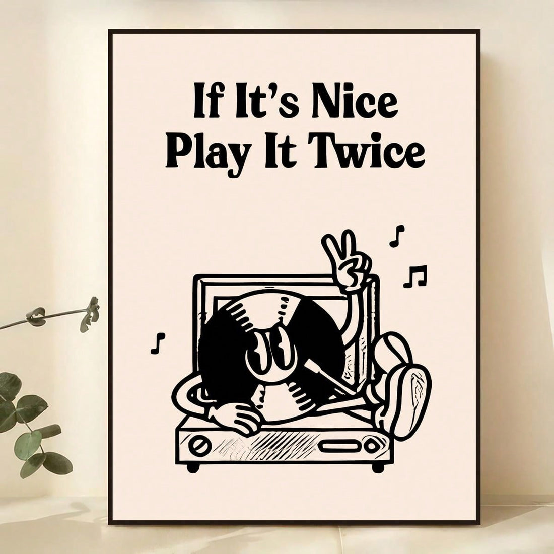 Enhance your space with our Music Player Inspired Canvas Poster. Featuring a unique design, this poster is perfect for avid music lovers looking to add a touch of art to their walls. Made with high-quality materials, it's a must-have for any music enthusiast's collection.