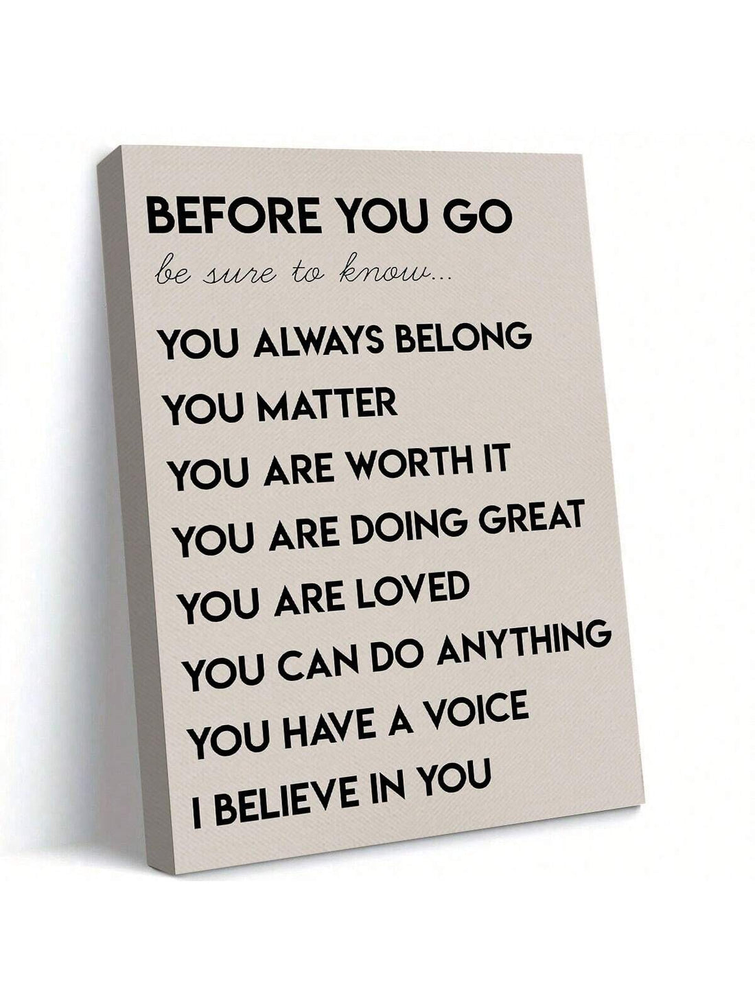 Elevate your child's mindset with our Inspirational Affirmation Wall Art. Perfect for classrooms and bedrooms, this décor features positive messaging to encourage a growth mindset. Help your child develop resilience, confidence, and optimism with our expertly crafted and scientifically proven affirmations.