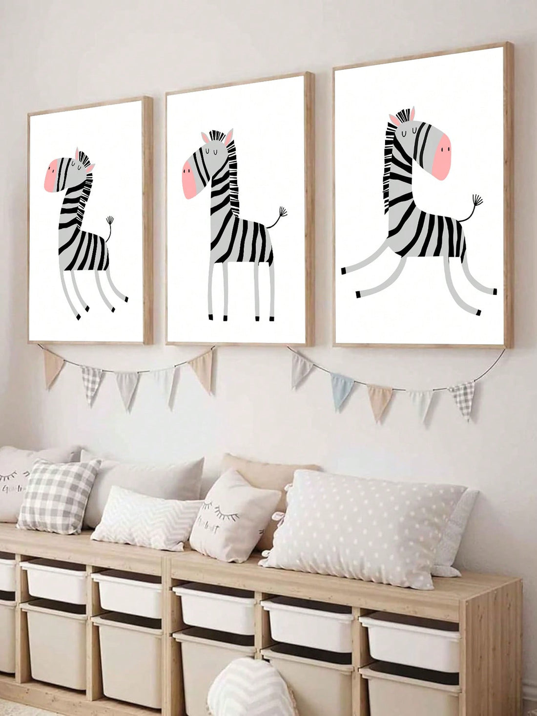 Transform your space into a modern wildlife sanctuary with our Playful Zebra Canvas Art. This stunning piece brings an element of fun to any room, while also adding a touch of sophistication. Made with high-quality materials, this canvas art is a must-have for any animal lover.