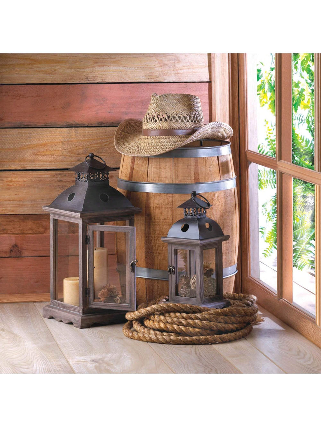 This charming rustic antique wooden hanging candle lantern adds a touch of warmth and nostalgia to any space. Crafted from high-quality wood, it features intricate details and a strong metal handle for easy hanging. Perfect for creating a cozy atmosphere and adding a touch of vintage charm to your home decor.