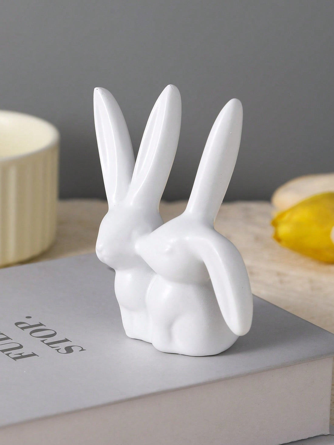 Add a touch of charm to any room with our Charming Resin Rabbit Couple Figurine. Crafted with attention to detail, this figurine is perfect for any occasion and will make a lovely addition to any home decor. Made of durable resin, it is designed to last for years to come.