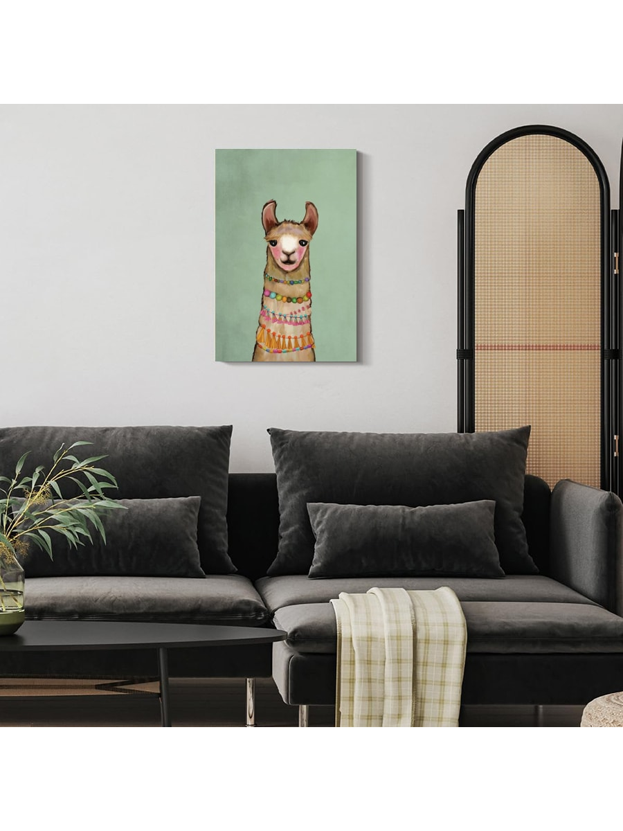 Introduce a touch of charm into any room with our Charming Alpaca Framed Canvas Art. This exquisite piece of wall decor features a serene alpaca, exquisitely framed on high-quality canvas. Add a perfect blend of elegance and warmth to your space with our Charming Alpaca Framed Canvas Art.