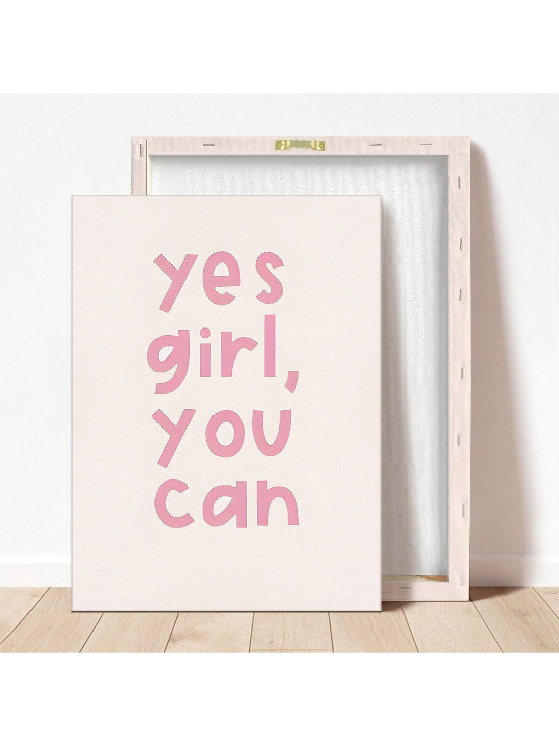 Celebrate confidence and motivation with the "Yes Girl, You Can!" canvas print. This inspirational artwork is designed to empower girls, making it a perfect addition to any home decor or a thoughtful gift. Crafted with quality materials, it offers a vibrant and lasting display that encourages positivity and self-belief every day. Ideal for bedrooms, study areas, or creative spaces, this canvas print serves as a daily reminder of strength and potential.