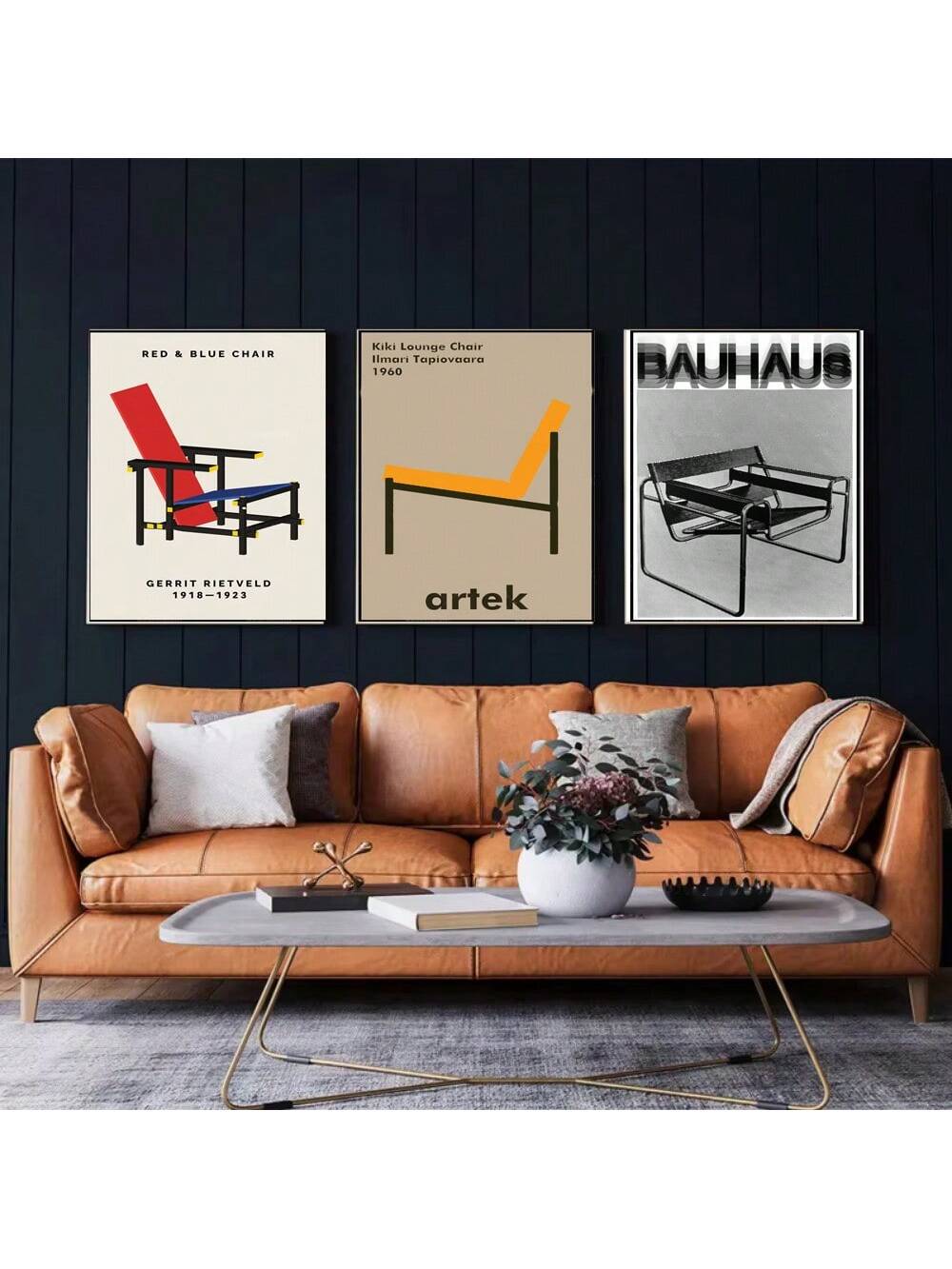 Celebrate iconic design with the Vintage Bauhaus Breuer Wassily Chair Poster, a refined minimalist piece that enhances any office setting. This Scandinavian-inspired wall art highlights the timeless elegance of the Wassily Chair, merging function with aesthetic clarity. Ideal for professionals and design enthusiasts, it introduces a subtle yet sophisticated statement to your workspace, fostering a creative and stylish atmosphere.
