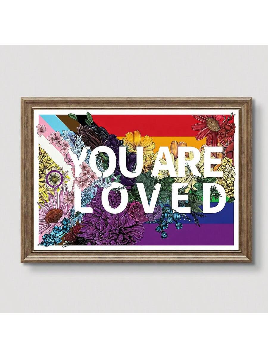 Celebrate Pride and romance with our unframed LGBTQ Love Wall Art Poster. Show your support and add meaningful décor to your space. Made with high-quality materials, this poster is a beautiful and impactful addition to any room. Perfect for highlighting the importance of love and diversity.