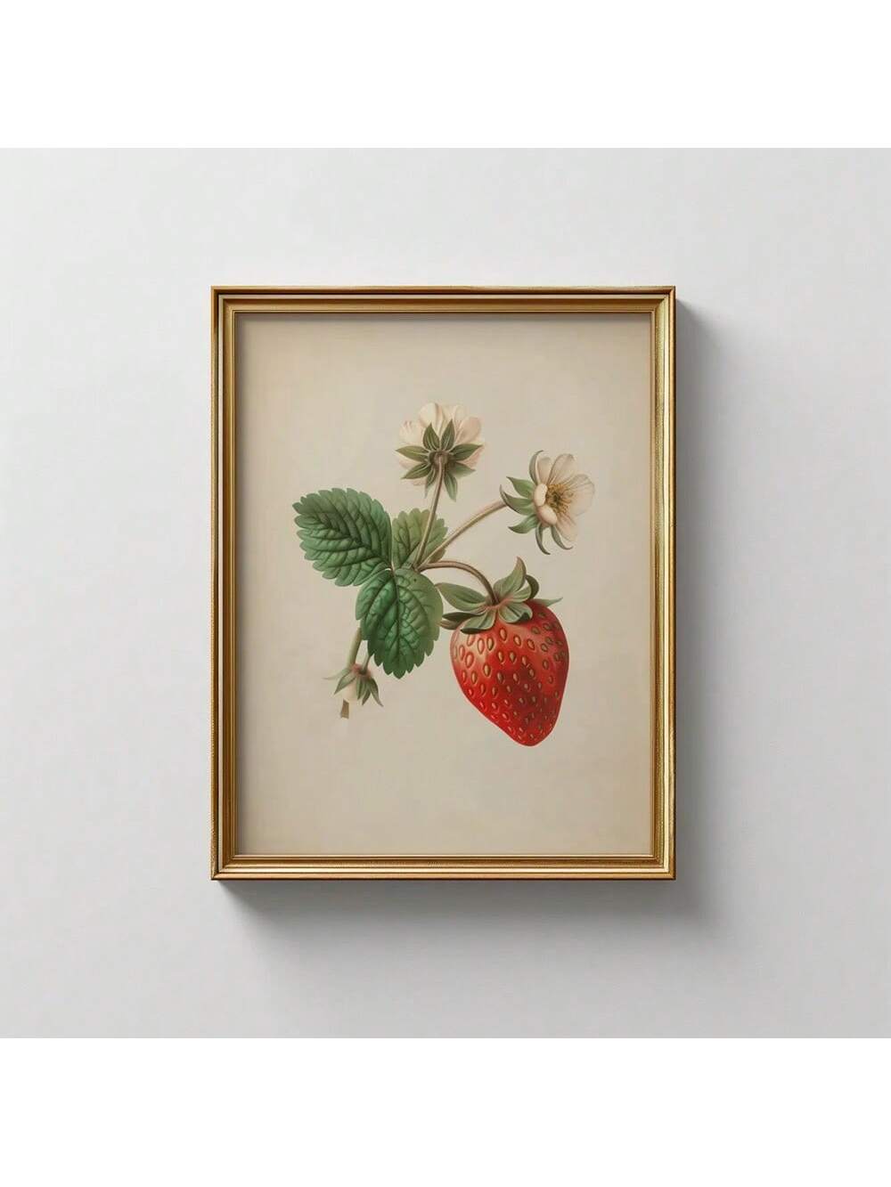 Enhance your kitchen ambiance with this set of three unframed vintage fruit posters featuring rustic illustrations of strawberry, raspberry, and blueberry. These art prints bring a timeless charm and natural warmth to modern kitchen decor, perfect for creating an inviting and stylish culinary space. Their classic design complements a variety of interior styles while celebrating the beauty of fresh fruit.