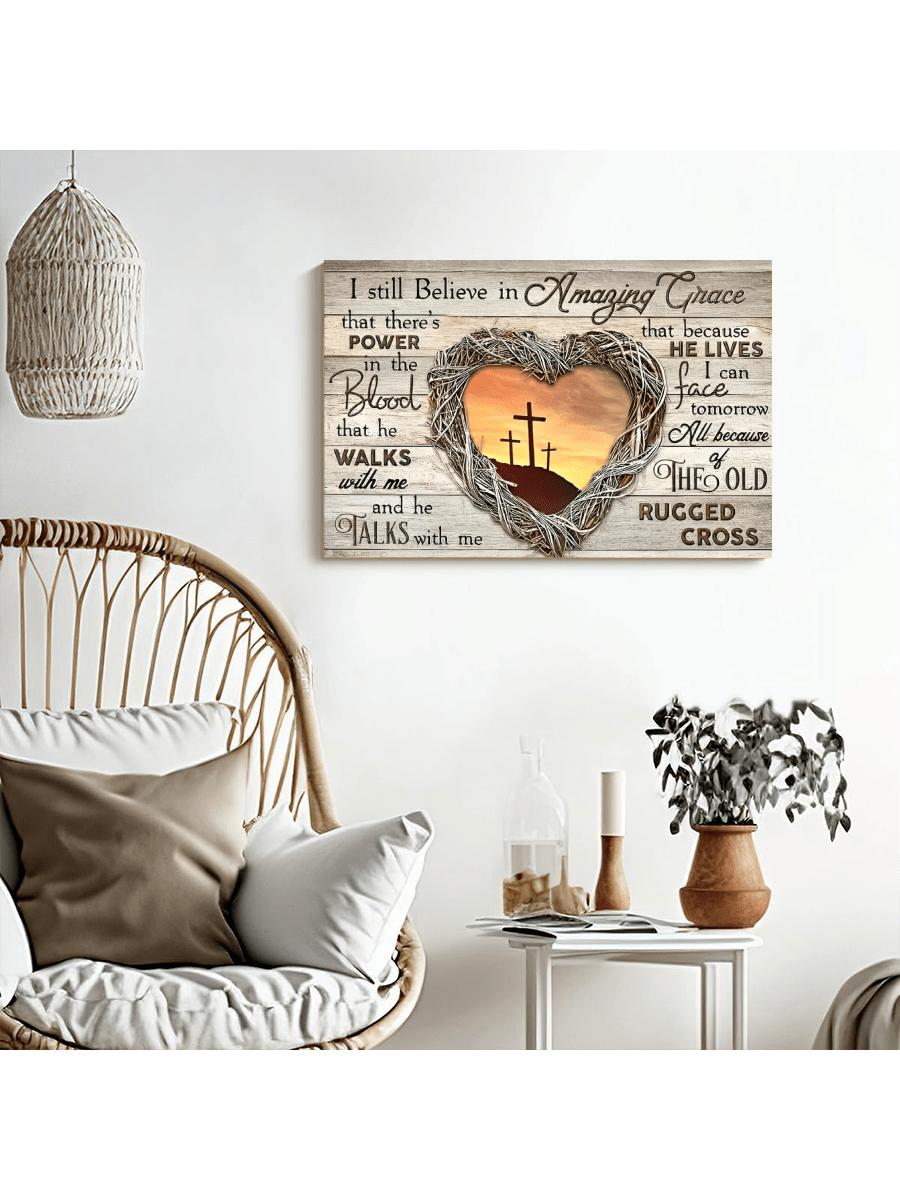 Transform your home into a place of inspiration with our Uplifting Faith wall art. Crafted on canvas and framed for a polished look, this piece features a powerful message to uplift your spirits and add a touch of beauty to any room. Bring peace and motivation to your space.