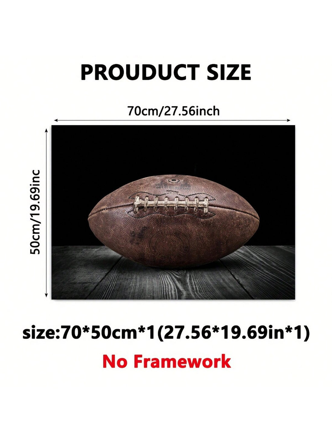 Enhance your space with the energy and passion of the game with Rugby Spirit Canvas Poster. Unframed for versatile display, this high-quality poster is a must-have for any sports lover. Bring the spirit of the sport into any room with this perfect wall art.