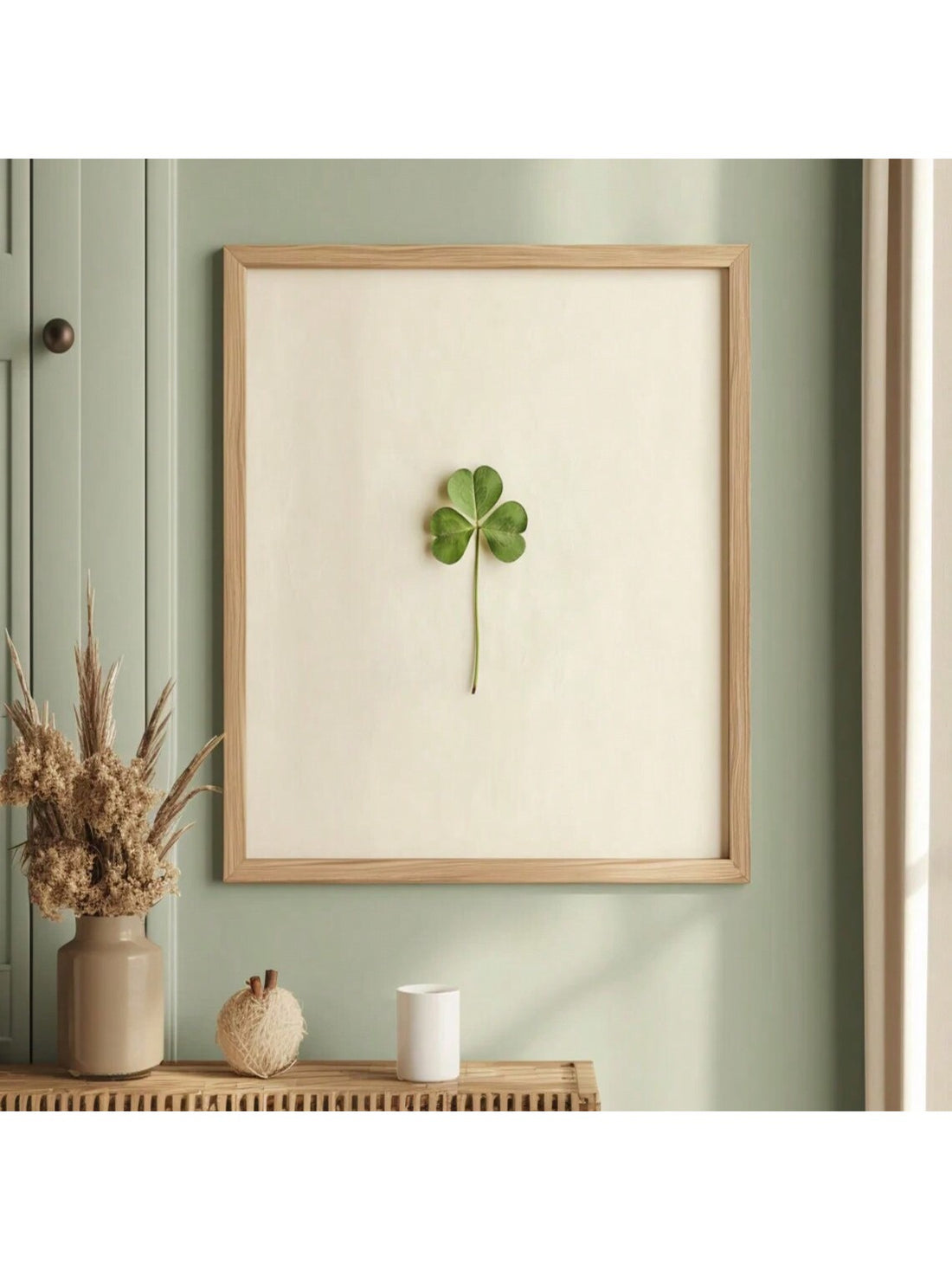 Deck your walls with the festive touch of our Unframed St. Patrick's Day Decor for Your Home! Featuring a vibrant shamrock design, this wall art will bring the luck of the Irish into your home. Made with high-quality materials for long-lasting durability. Perfect for adding a touch of green to your St. Patrick's Day celebrations!