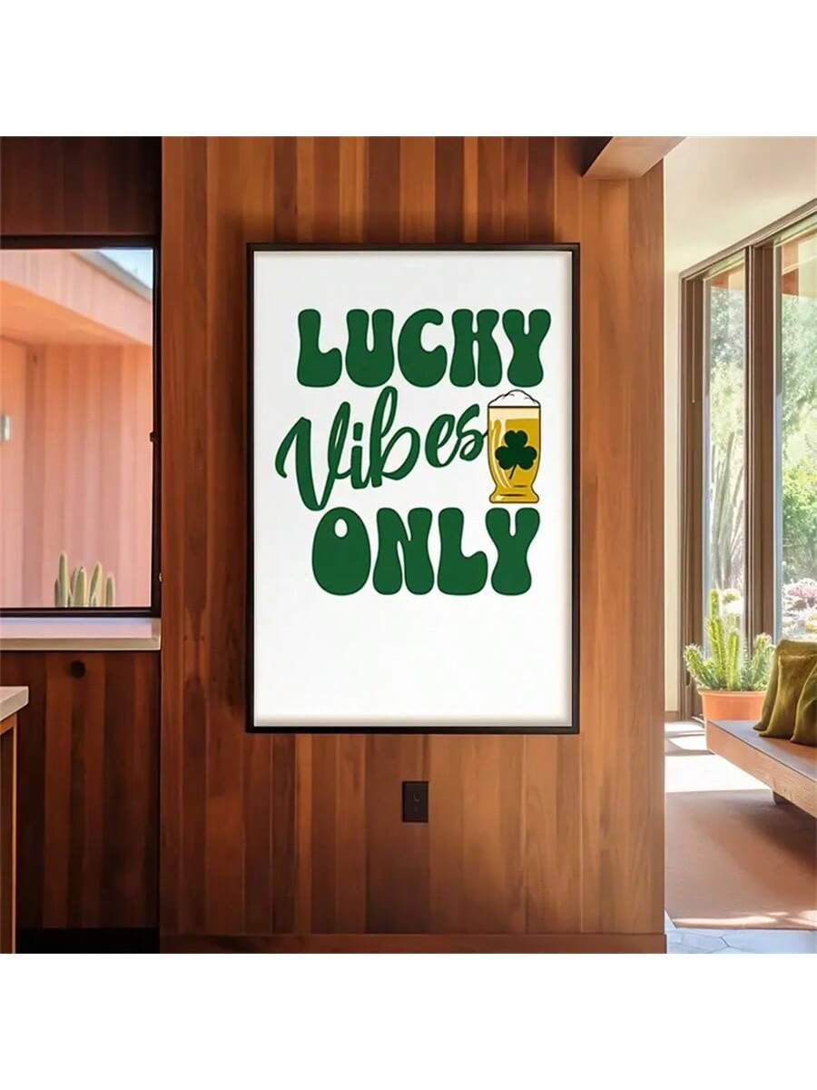 Bring a touch of Irish charm into your home or bar with Festive Spirit: St. Patrick's Day Waterproof Canvas Art. With its waterproof canvas material, this piece is durable and perfect for indoor or outdoor use. Adorn your space with this festive art that celebrates St. Patrick's Day in style.