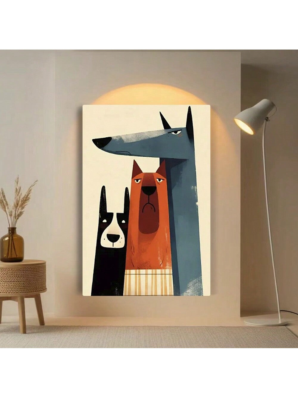 Experience the perfect blend of style and sophistication with our Elegant Abstract Animal Art Canvas Poster. Featuring a sleek wood frame, this piece adds a touch of modern elegance to any home or office décor. Bring a touch of nature into your space with this exquisite artwork.