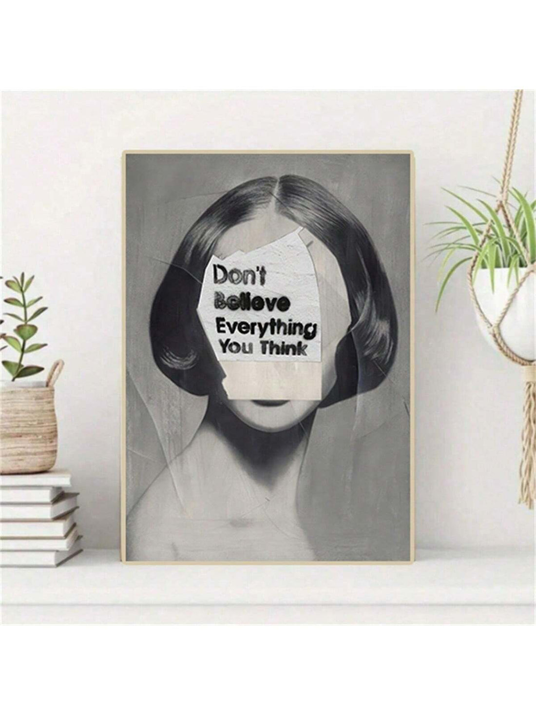 Elevate your space with this Vibrant Retro Inspirational Quote Canvas Art Print, designed to infuse energy and positivity into your home or office. Featuring bold colors and a timeless retro style, this artwork serves as a daily reminder to stay motivated and focused. Crafted to complement a variety of interior styles, it brightens environments while encouraging inspiration and mindfulness. Perfect for adding a distinctive and uplifting touch to any room.