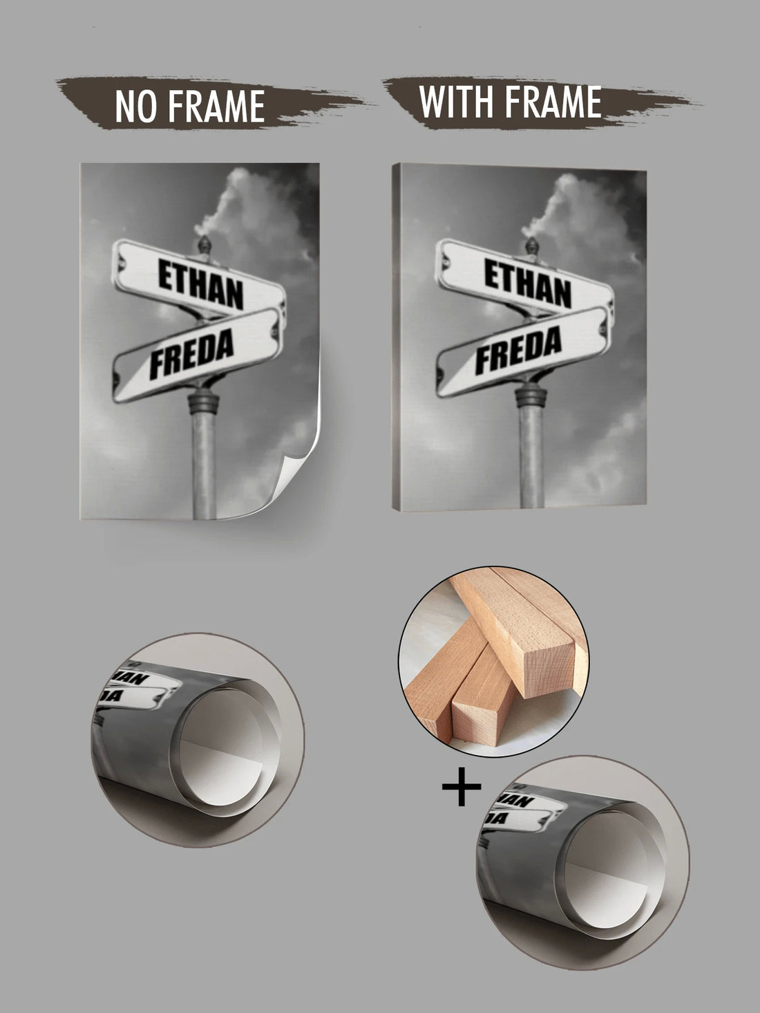 Create a unique and meaningful home decoration with our Personalized Family Street Sign Canvas Art. Featuring customizable multi-names, this wall decor is perfect for any occasion. Show off your family pride while adding a touch of personalization to your space. Make your home truly your own with this one-of-a-kind piece.