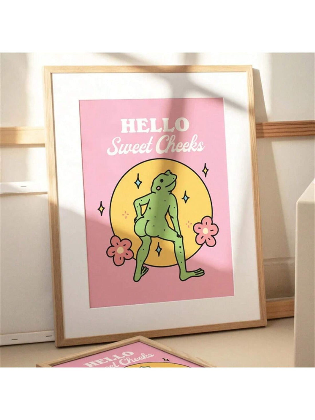 Elevate your space with the Whimsical Pink Frog Self-Care Wall Art, a retro Y2K-inspired poster that radiates positive energy. This vibrant print combines playful design with a nostalgic aesthetic to inspire mindfulness and self-care in any room. Perfect for adding a unique and uplifting focal point, it seamlessly blends art and motivation to enhance your environment and mood.
