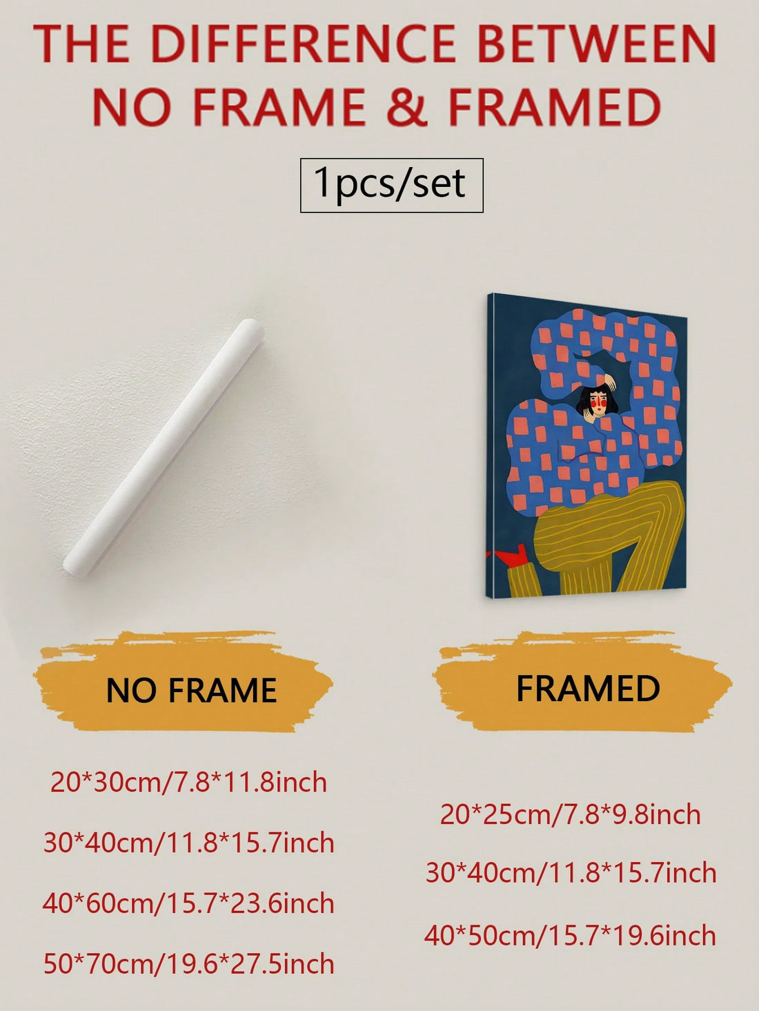 Transform your space with this sophisticated Abstract Character Canvas Poster. This frameless wall art delivers contemporary elegance to living rooms, bedrooms, and dining areas. The abstract design creates visual interest while complementing various interior styles. Crafted with premium canvas materials for durability and color retention, this statement piece elevates your décor without the need for additional framing.
