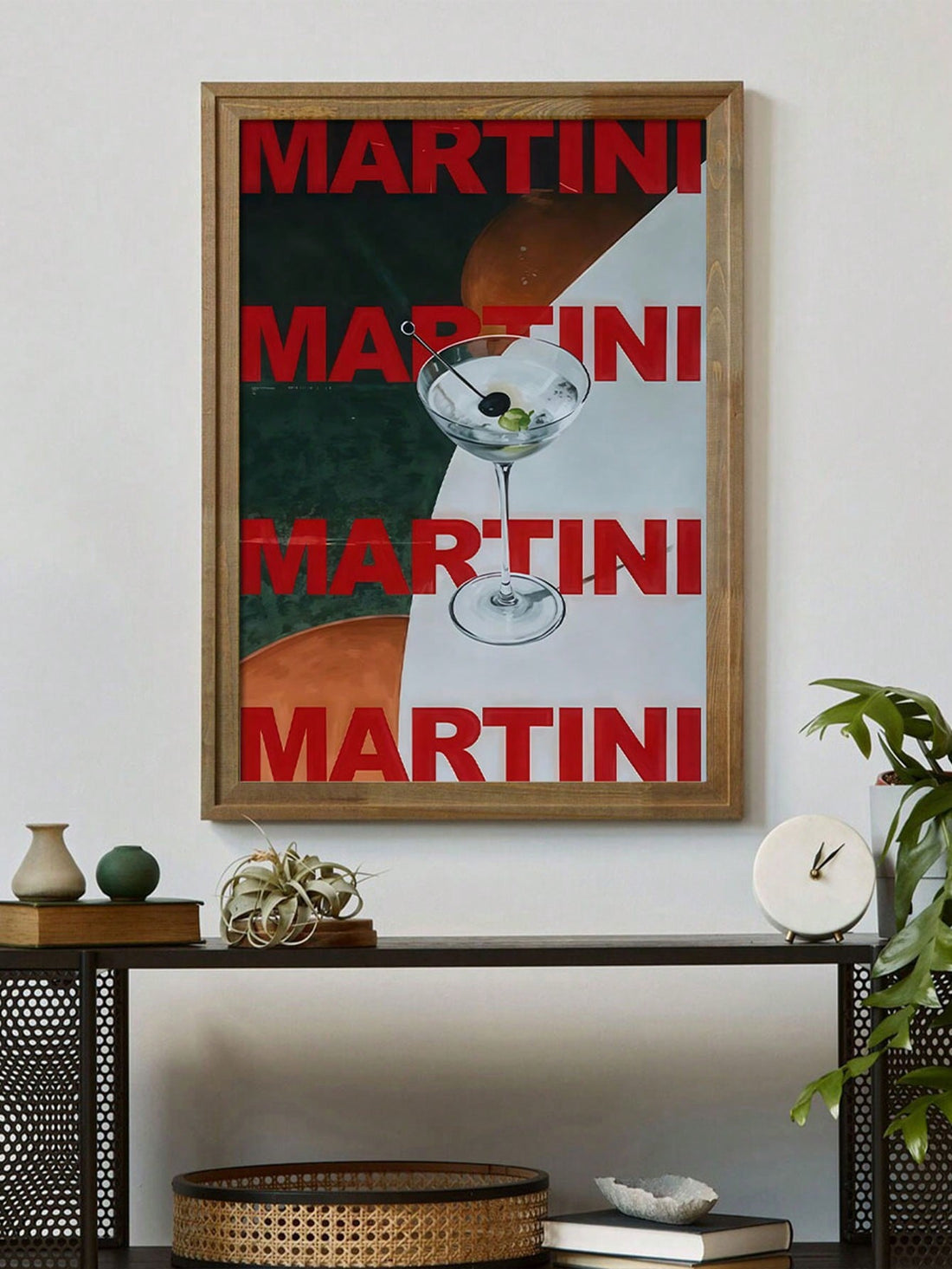 Elevate your home bar or living room with this stylish vintage Martini print poster. Featuring minimalist design elements, it adds a sophisticated touch to any space while celebrating classic cocktail culture. Perfect for enthusiasts seeking tasteful, timeless wall art that complements modern and retro interiors alike.