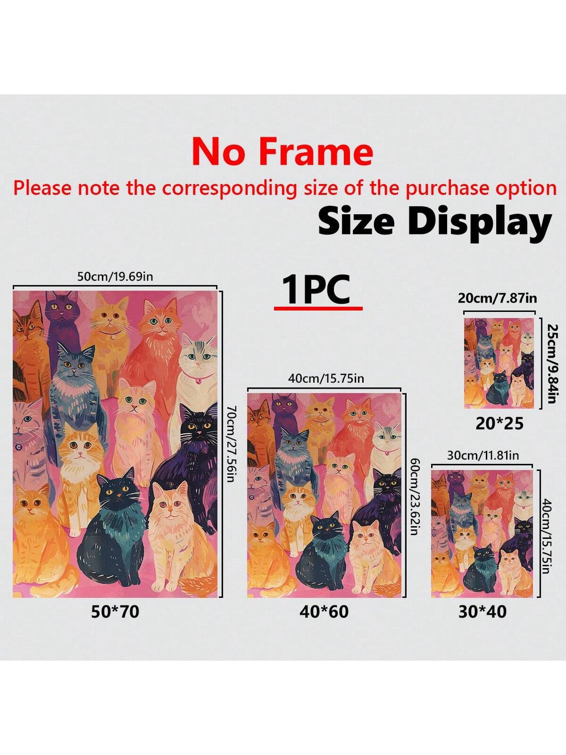 Add a touch of charm and simplicity to your space with this Cute Pink Cat Canvas Poster. Featuring minimalist design and soft pink hues, it effortlessly complements modern decor while bringing a playful yet elegant vibe to any room. Perfect for cat lovers seeking stylish, understated wall art that enhances ambiance without overwhelming it. Durable canvas ensures lasting quality and vibrant color retention.