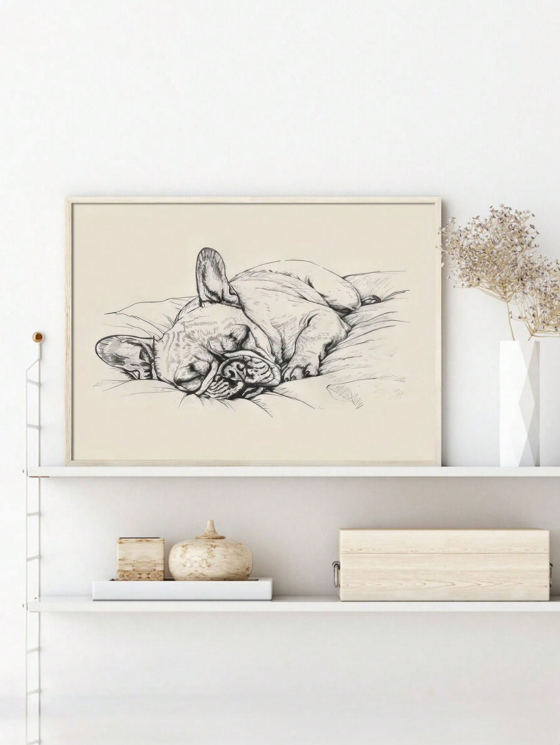 Celebrate your love for French Bulldogs with this vintage-inspired canvas art print. Expertly crafted, it adds a timeless charm to any room, making it perfect for animal lovers seeking sophisticated wall decor. The detailed design captures the breed’s unique character, enhancing your space with both style and personality. Durable and ready to hang, this canvas print is an elegant way to showcase your passion for dogs.