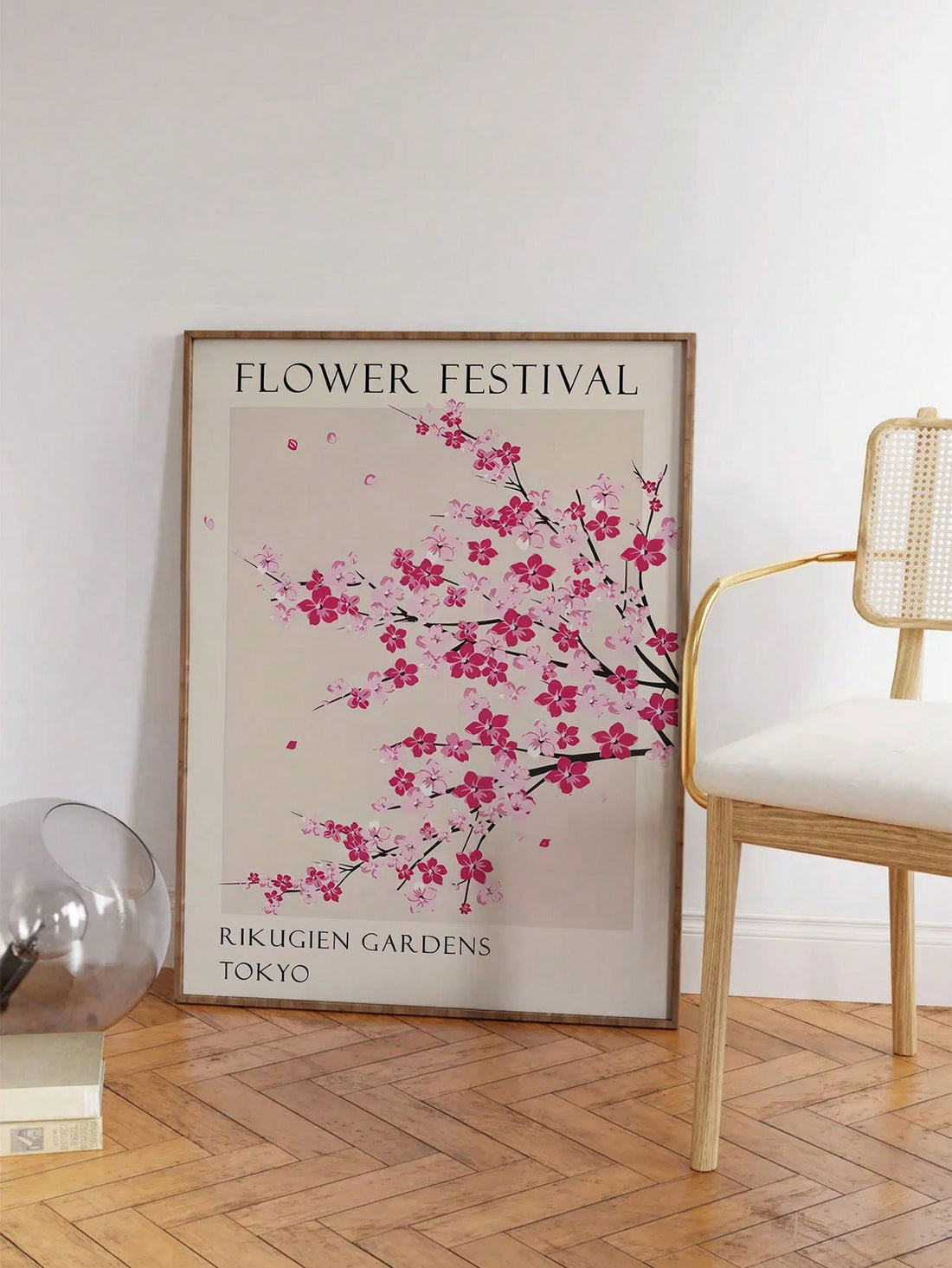 Bring the serene beauty of spring into your space with this exquisite cherry blossom canvas art print. Featuring delicate floral motifs rendered in a sophisticated blend of modern and vintage aesthetics, this piece seamlessly complements contemporary and traditional interiors alike.
